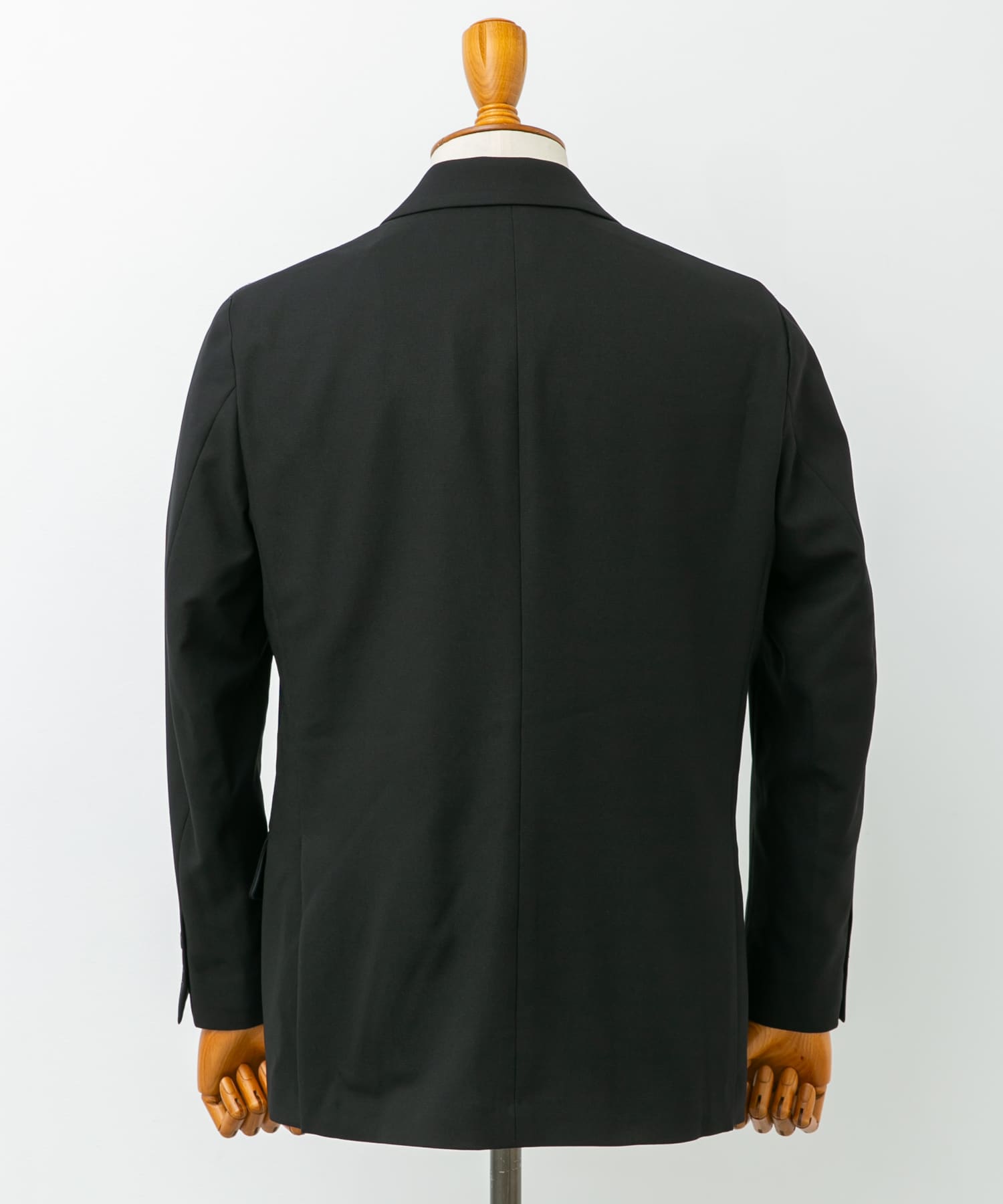 『イージーケア』LIFE STYLE TAILOR　ストレッチオックスWジャケット BLACK L