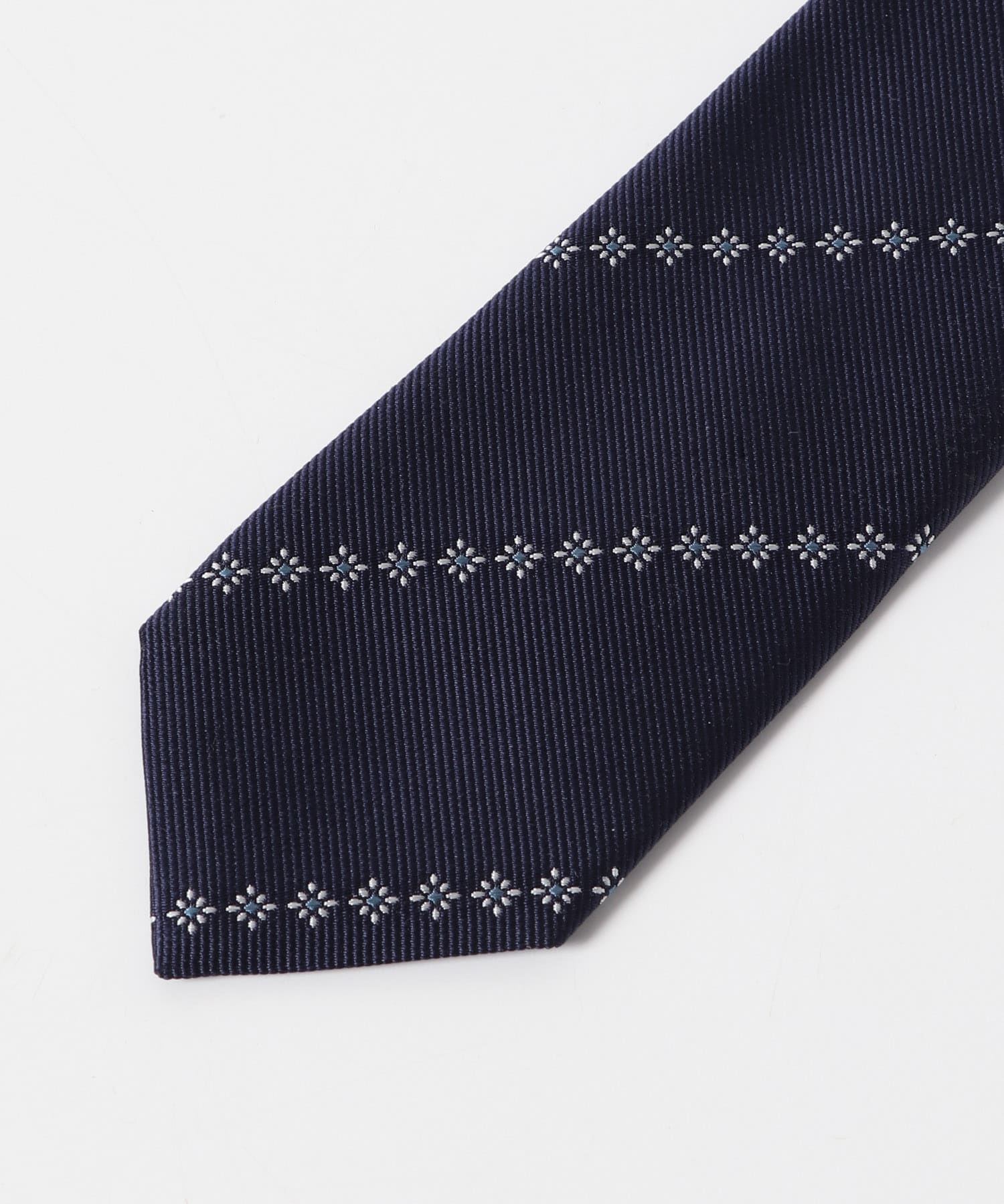 LIFE STYLE TAILOR　25SS国内タイ小紋ST1 01NAVY -