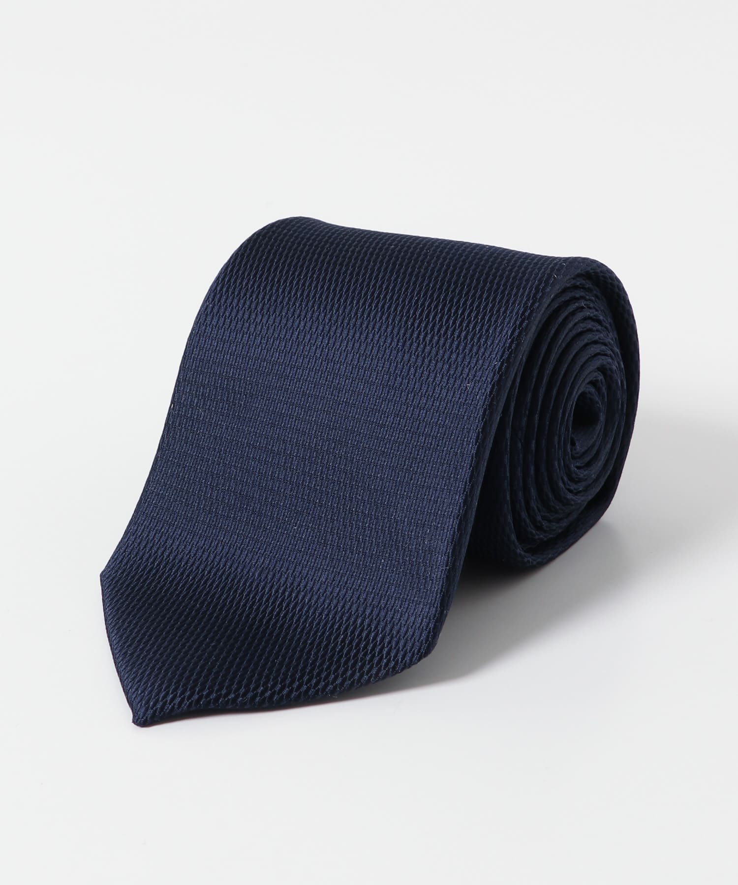 LIFE STYLE TAILOR　25SS国内生地タイ無地1 01NAVY -