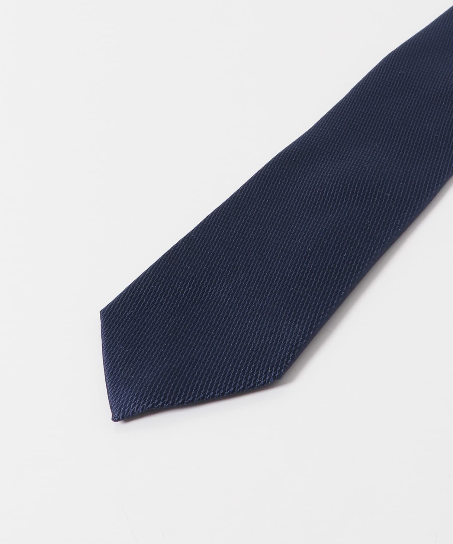 LIFE STYLE TAILOR　25SS国内生地タイ無地1 01NAVY -