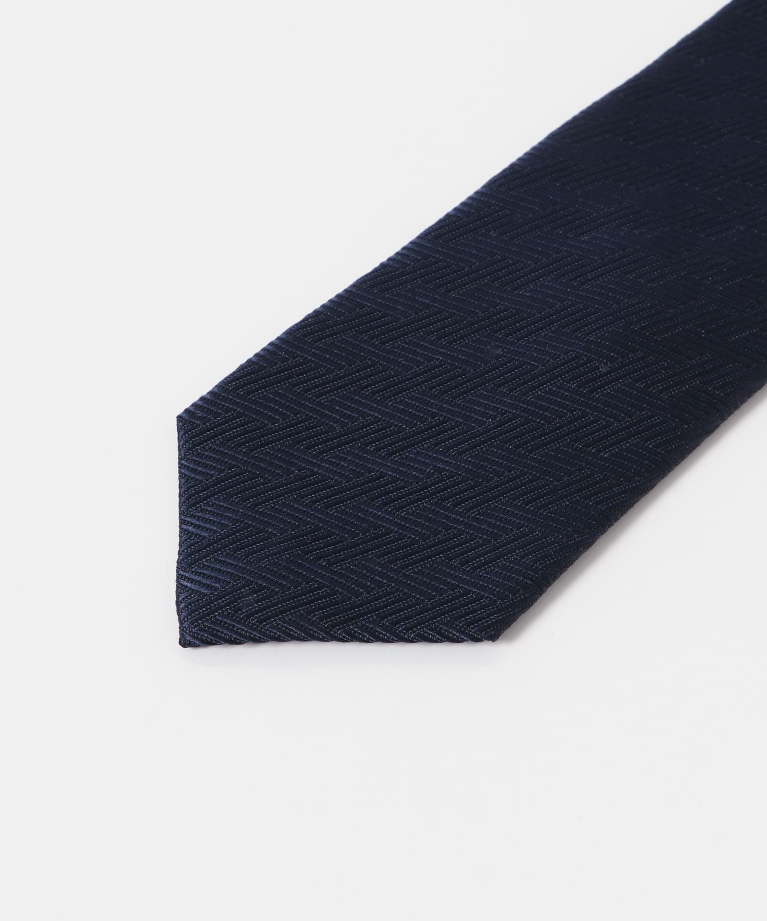 LIFE STYLE TAILOR　25SS国内生地タイ無地2 01NAVY -