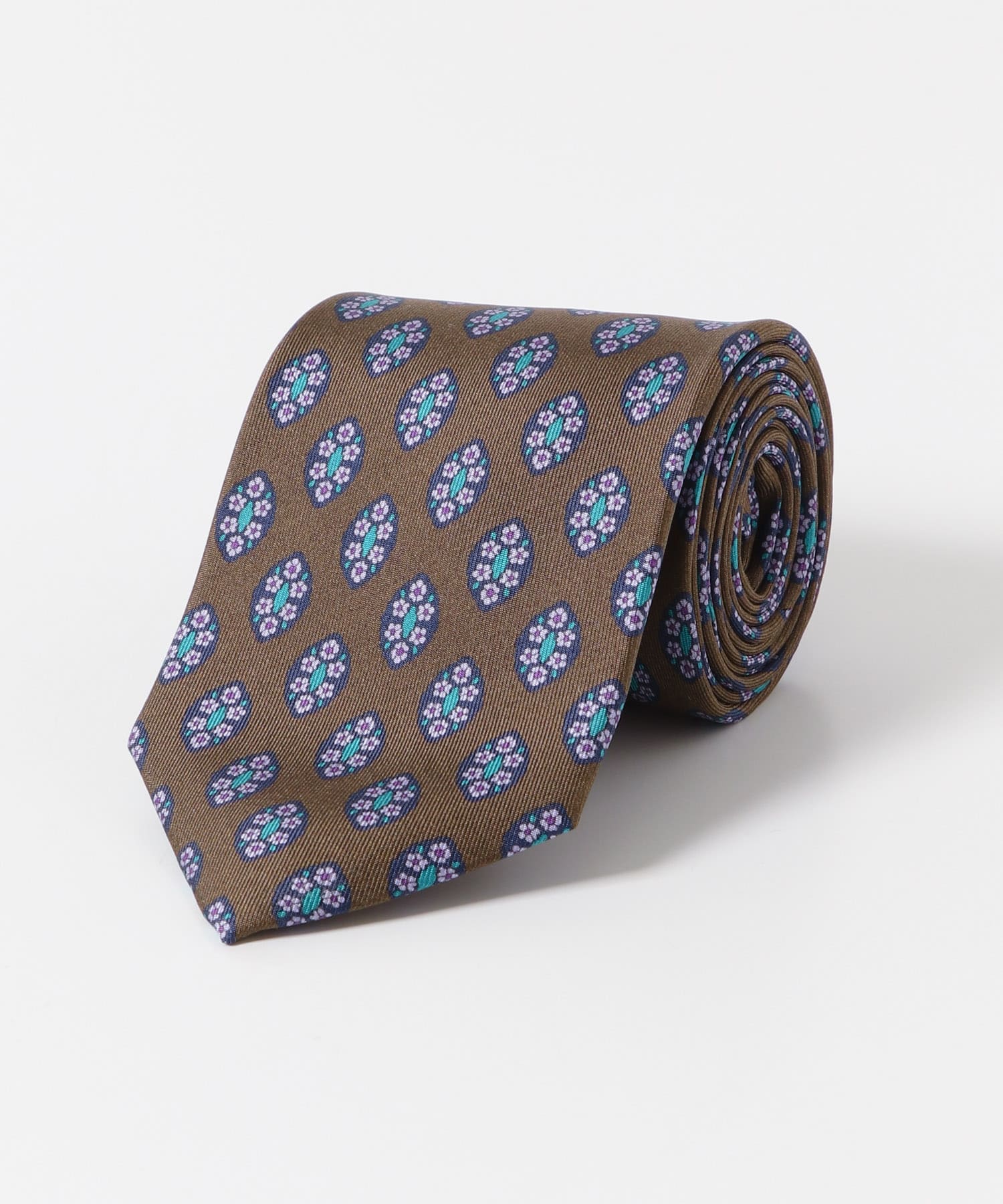LIFE STYLE TAILOR　TIE YOUR TIE DESIGN タイ11 03BROWN -