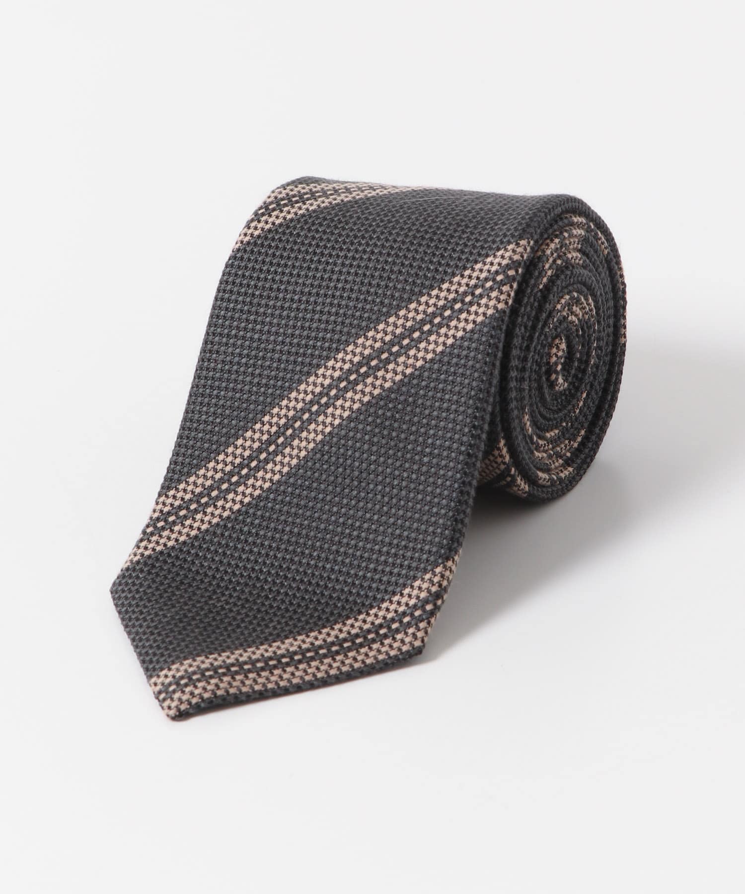 LIFE STYLE TAILOR　BBCシルクコットンタイST1 06GRY-BEG -