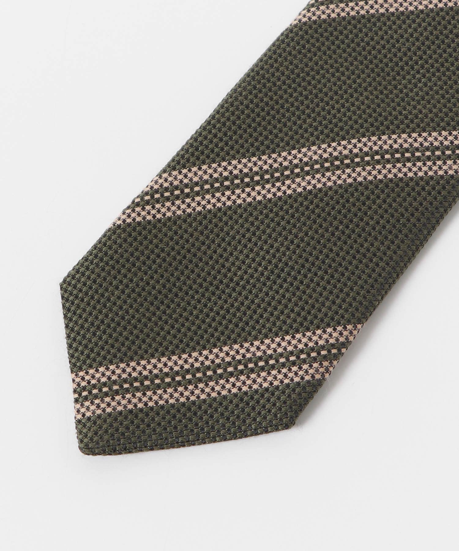 LIFE STYLE TAILOR　BBCシルクコットンタイST1 04GRN-BEG -