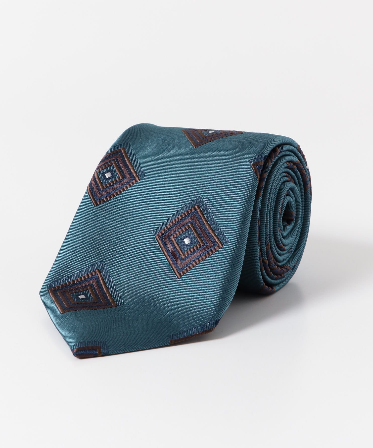 LIFE STYLE TAILOR　25SS FRANCO BASSI タイ小紋1 02BLUE -