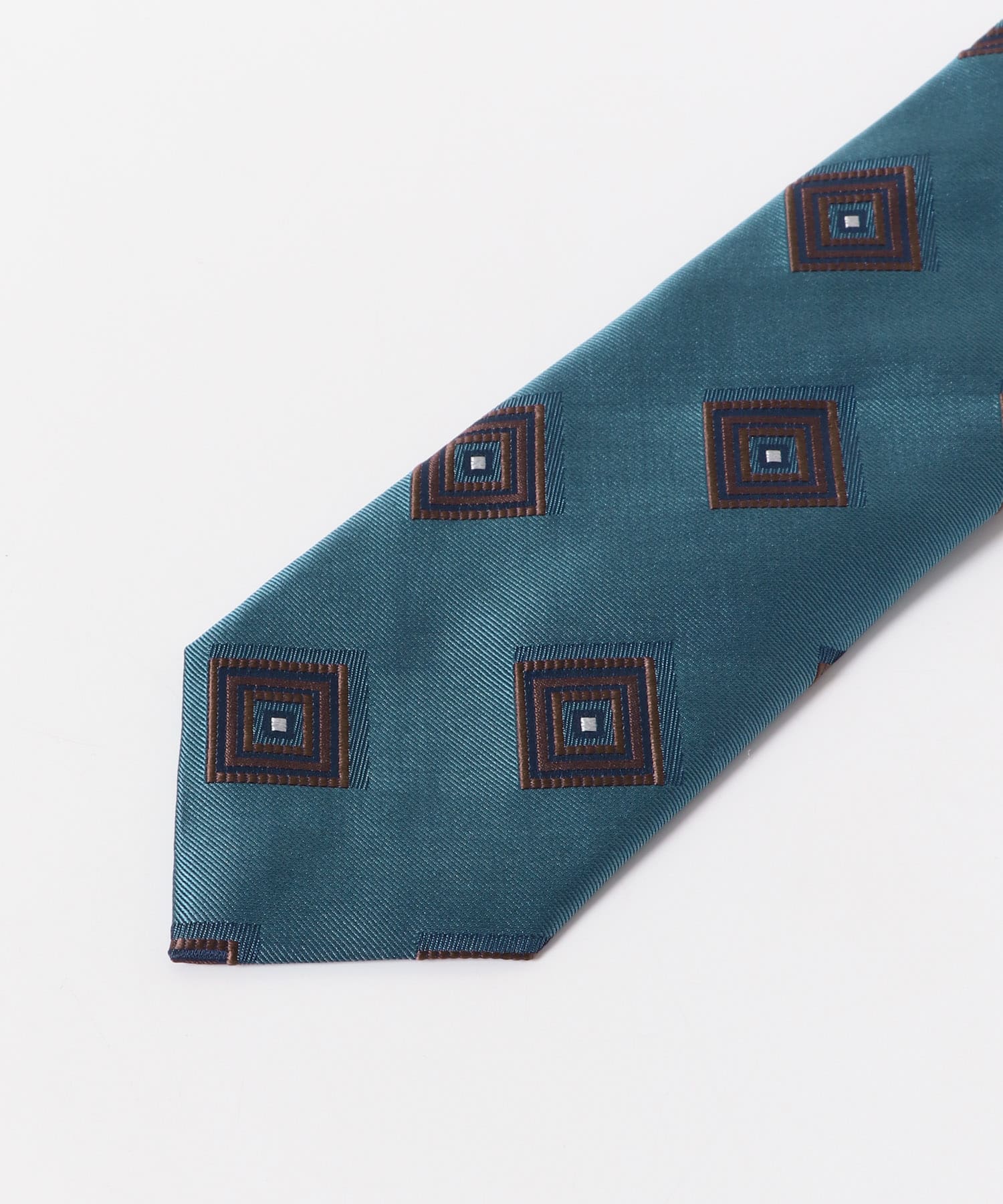 LIFE STYLE TAILOR　25SS FRANCO BASSI タイ小紋1 02BLUE -