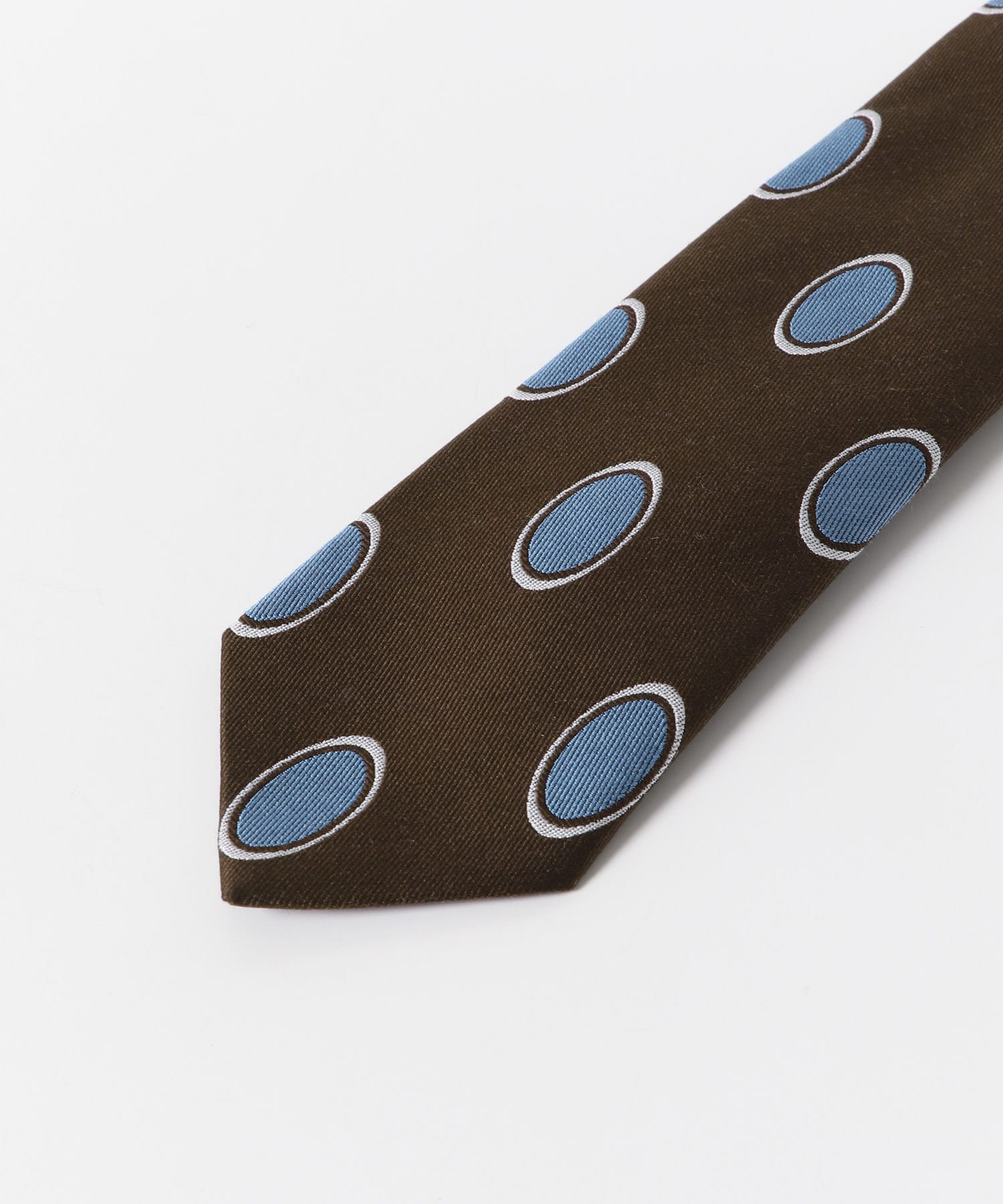 LIFE STYLE TAILOR　25SS FRANCO BASSI タイ小紋2 01BROWN -