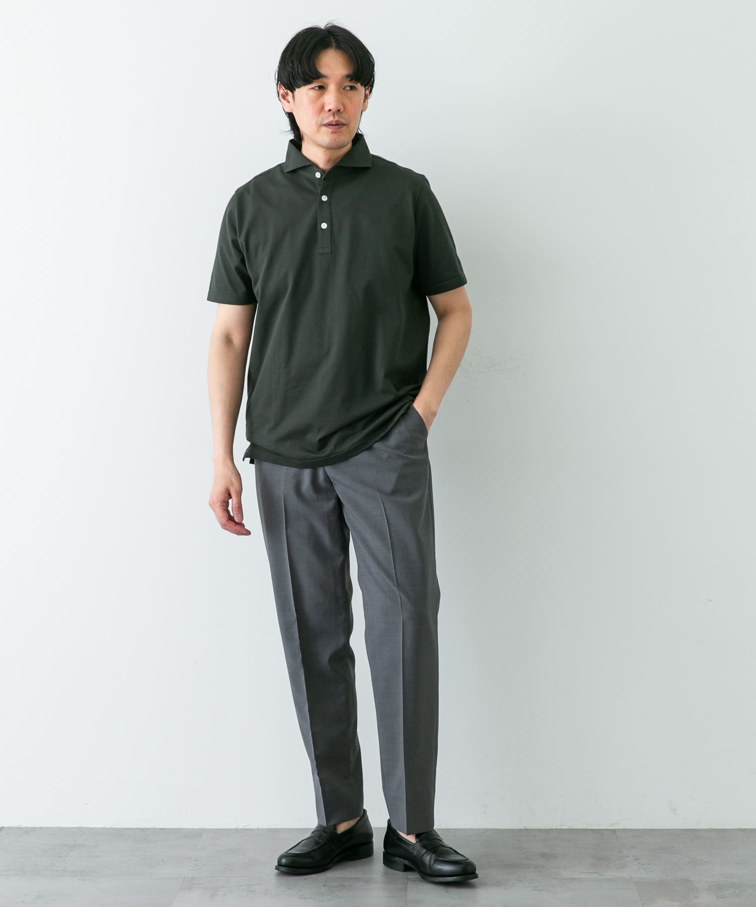 身長：172cm サイズ：L