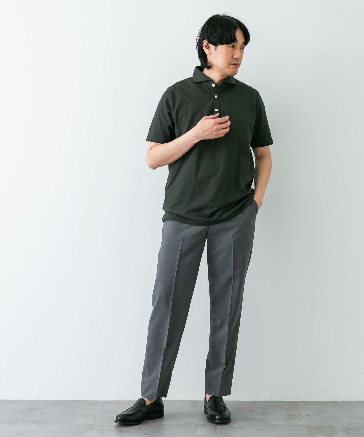 身長：172cm サイズ：L