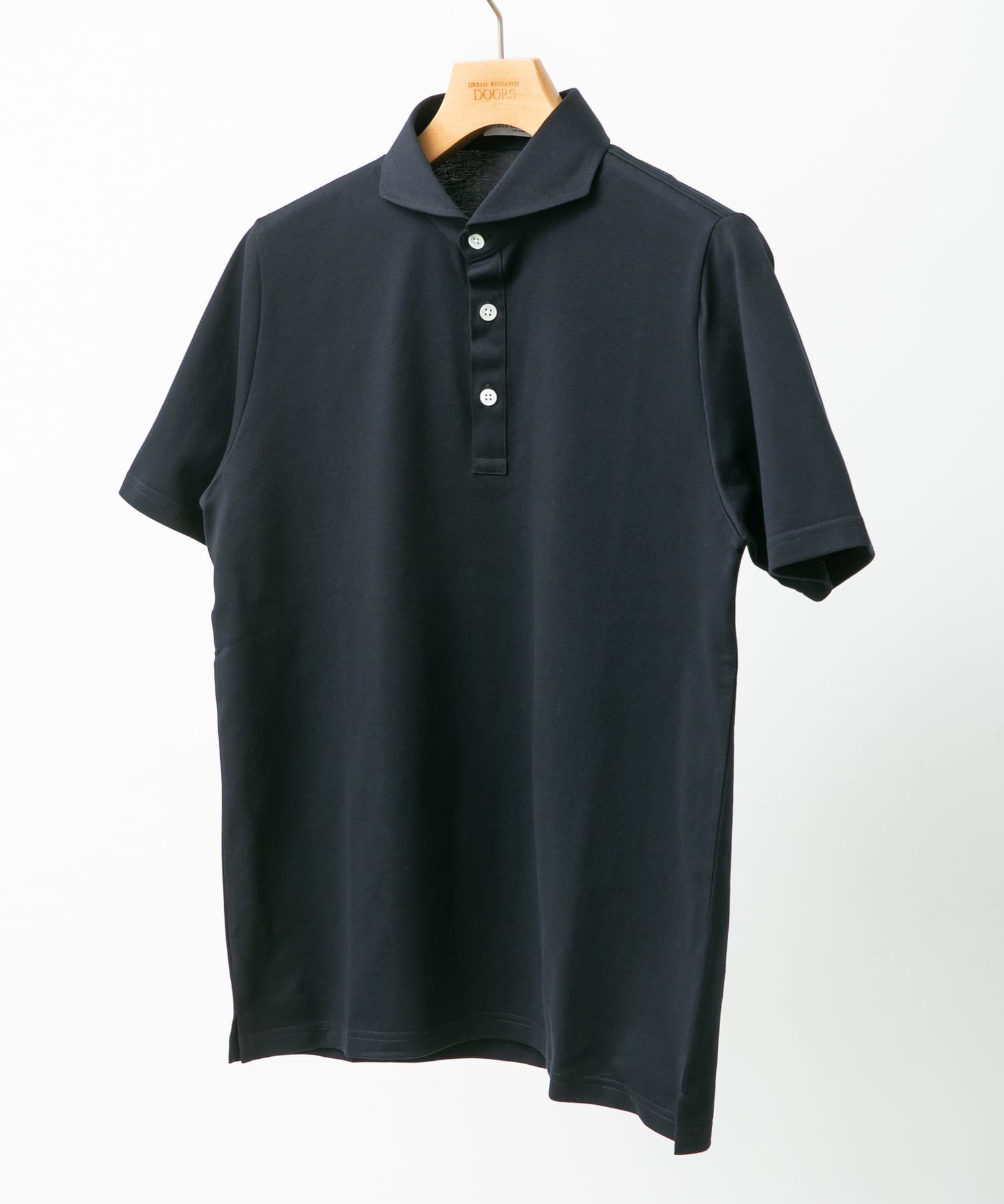 『吸水速乾』LIFE STYLE TAILOR　カッタウェイ半袖プルオーバー