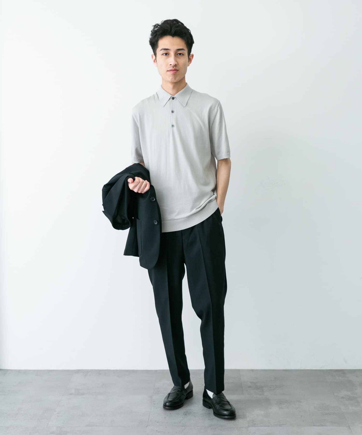 身長：180cm サイズ：L