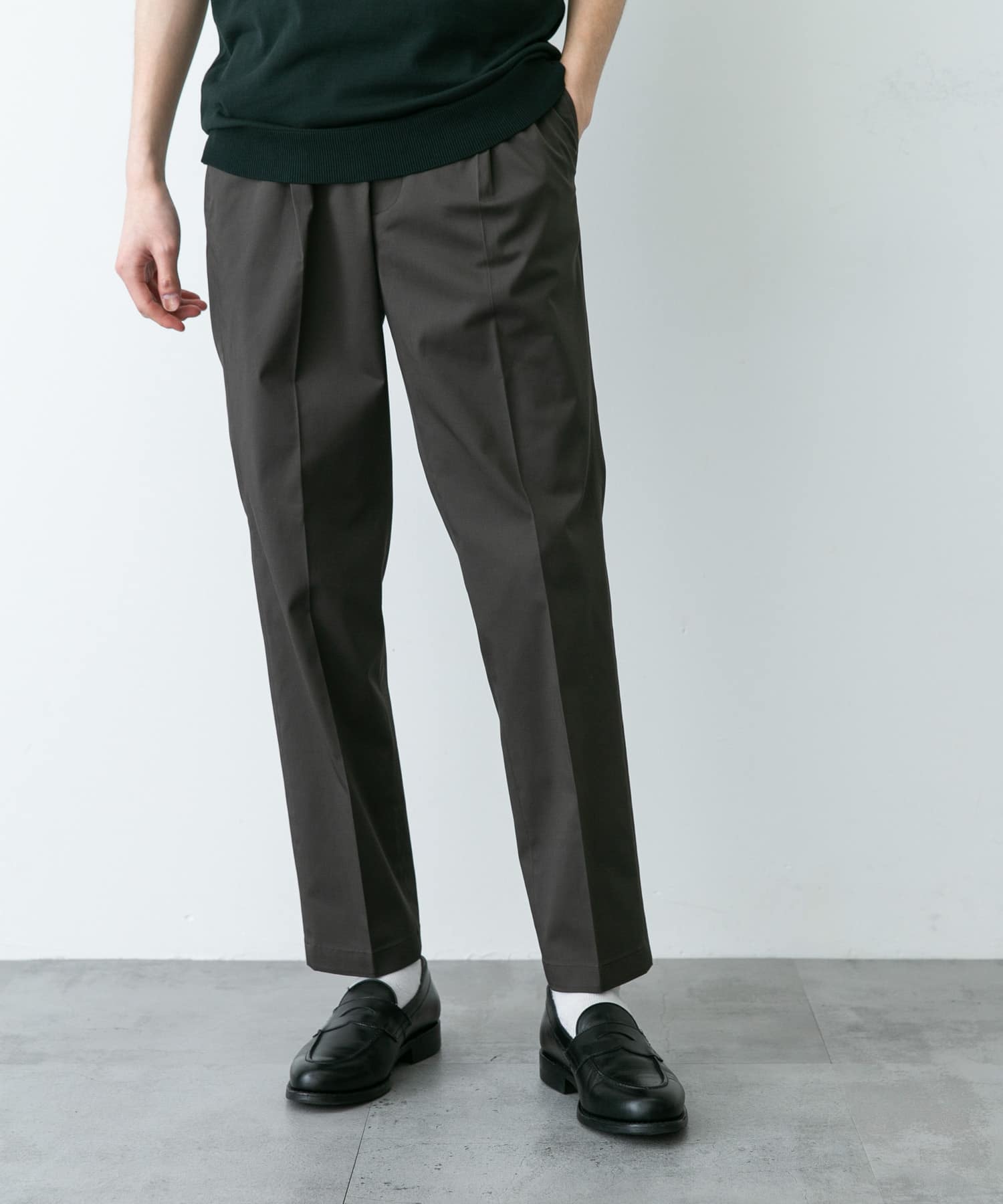 LIFE STYLE TAILOR　ストレッチコットンパンツ