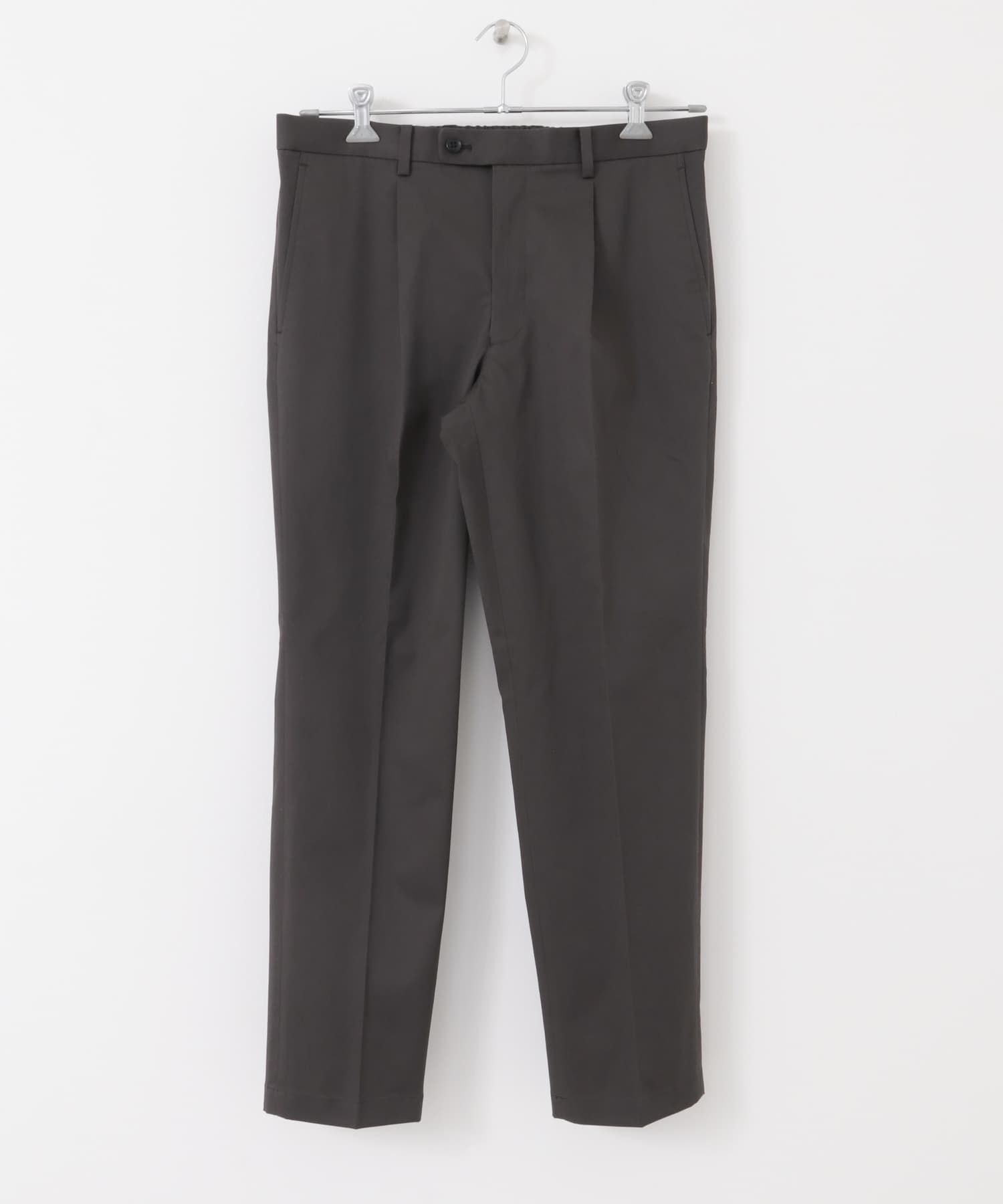 LIFE STYLE TAILOR　ストレッチコットンパンツ CHARCOAL 44