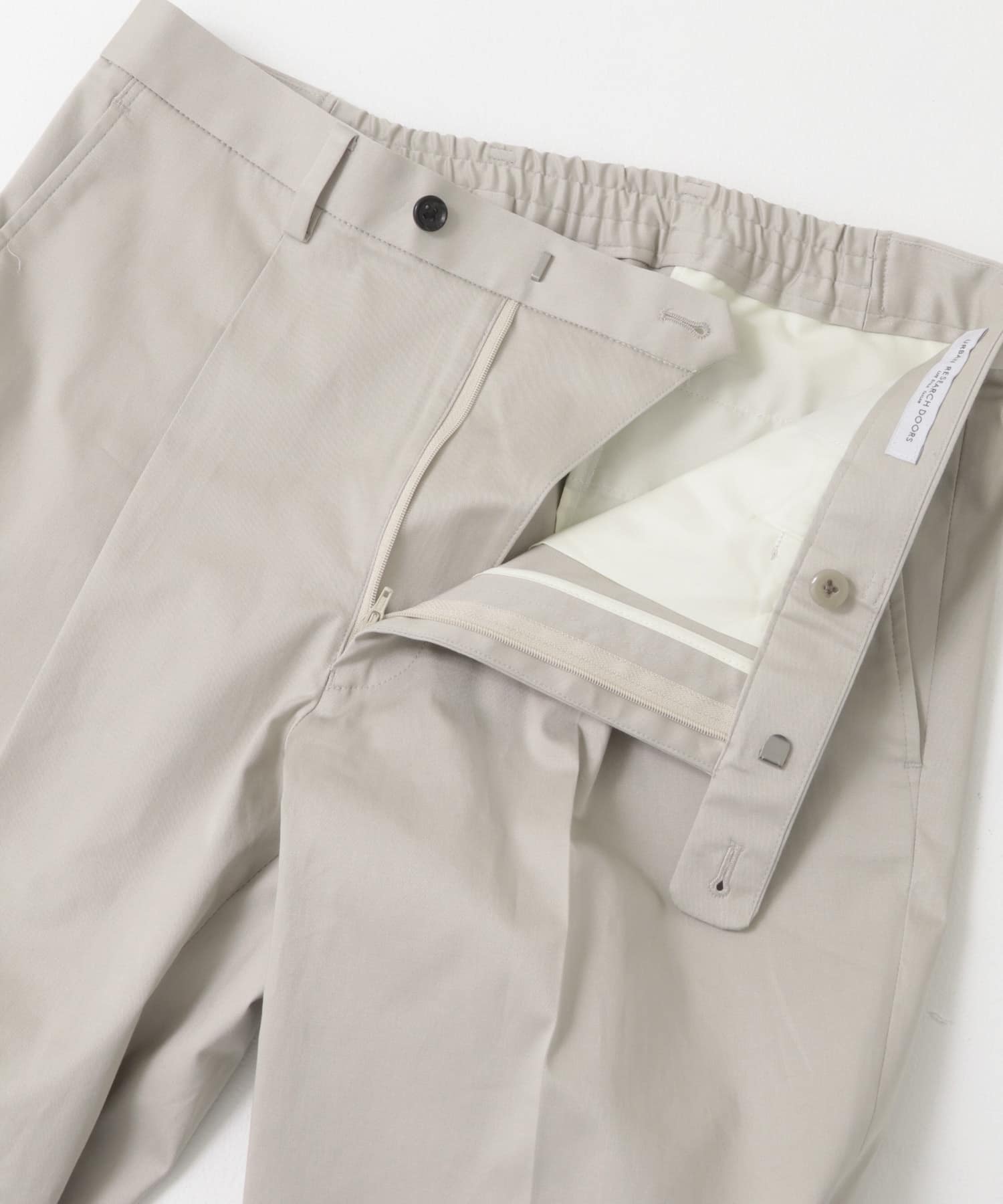 LIFE STYLE TAILOR　ストレッチコットンパンツ GREIGE 44