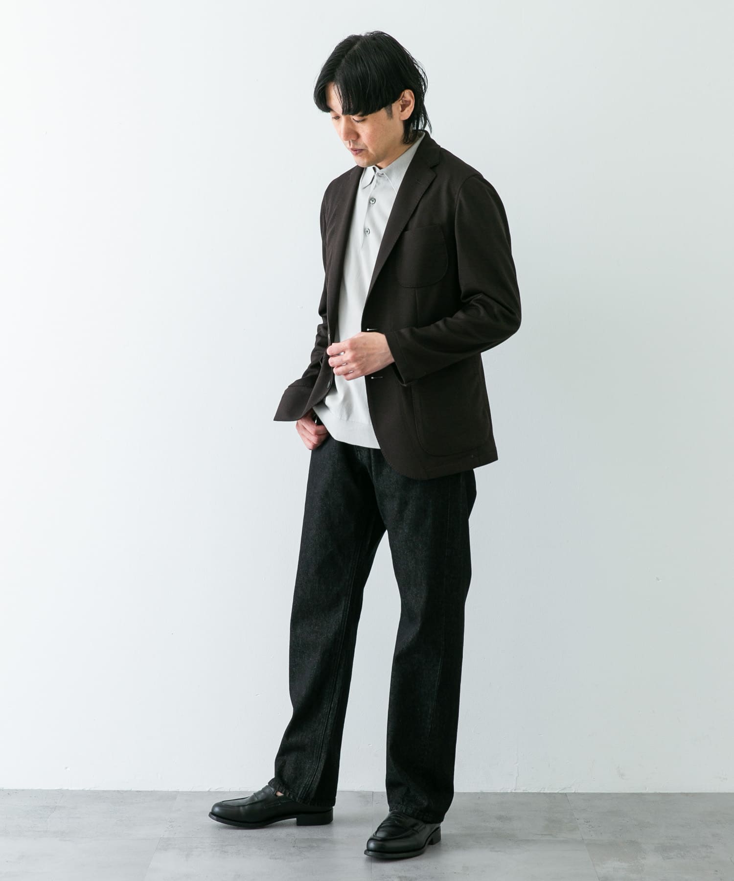 身長：172cm サイズ：46