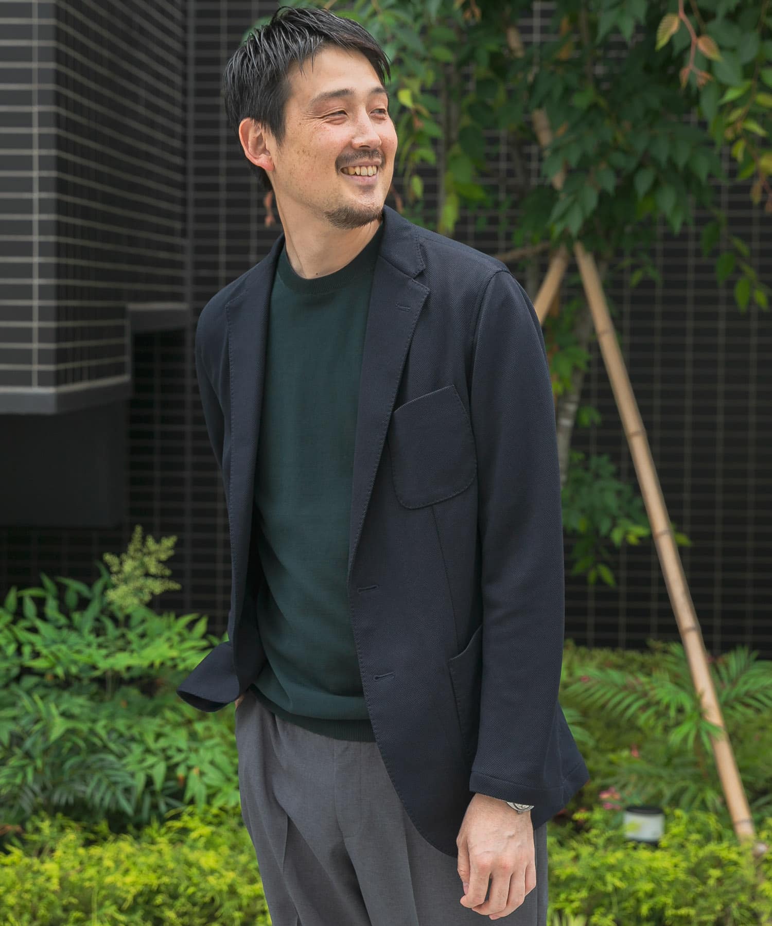 身長：178cm サイズ：48