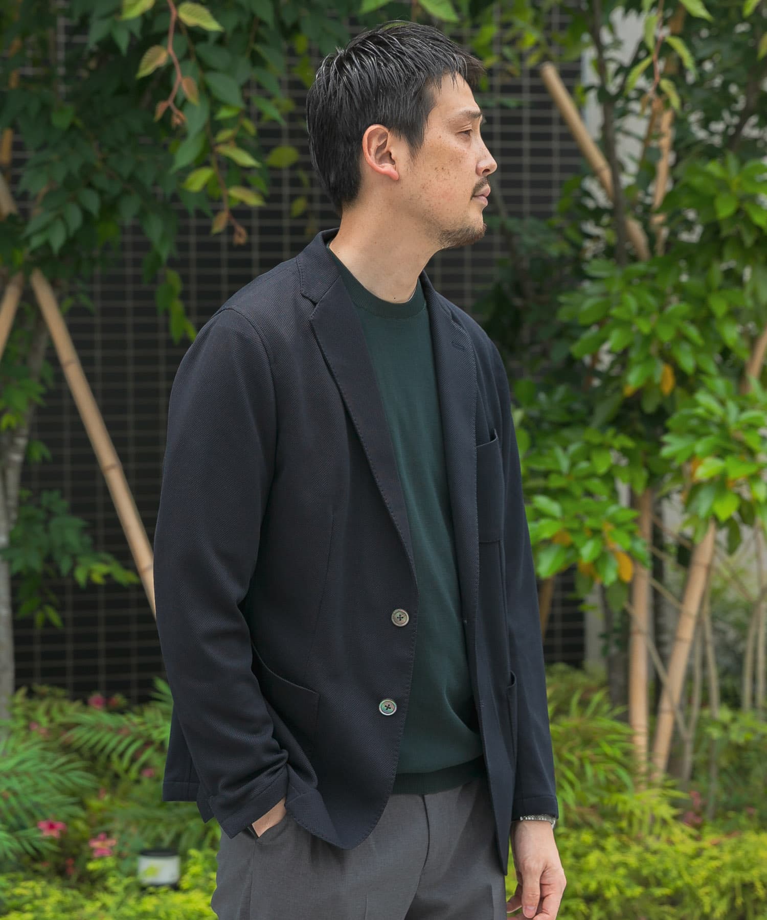 身長：178cm サイズ：48
