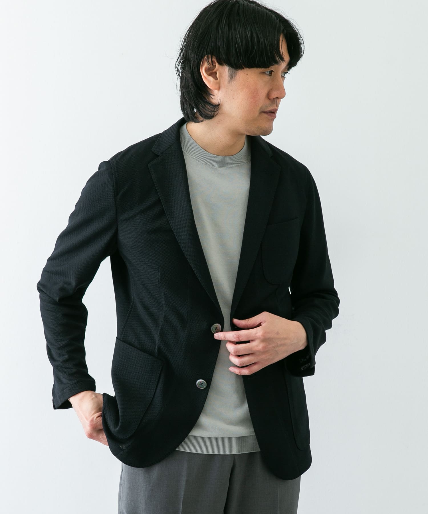 身長：172cm サイズ：46