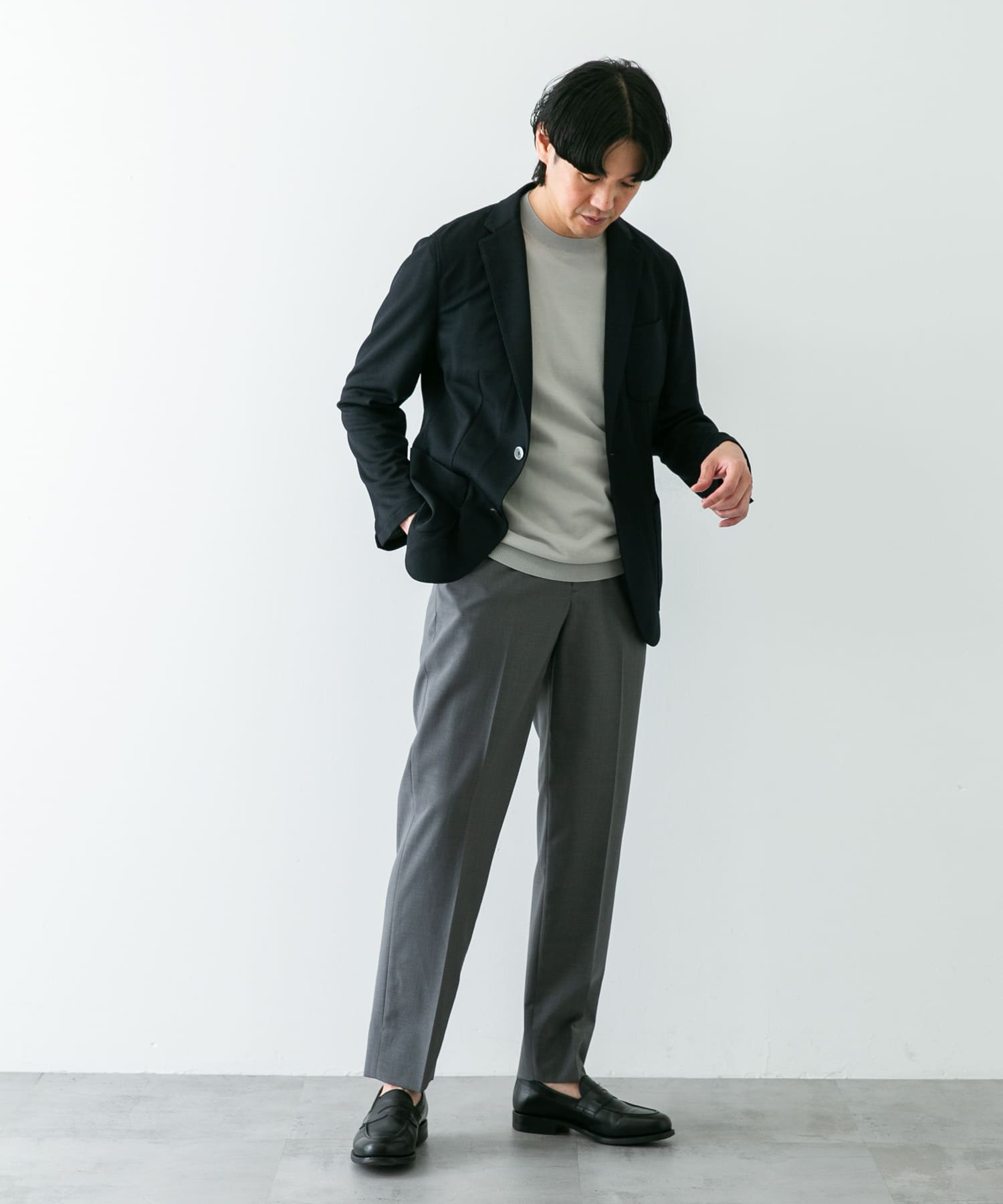 身長：172cm サイズ：46