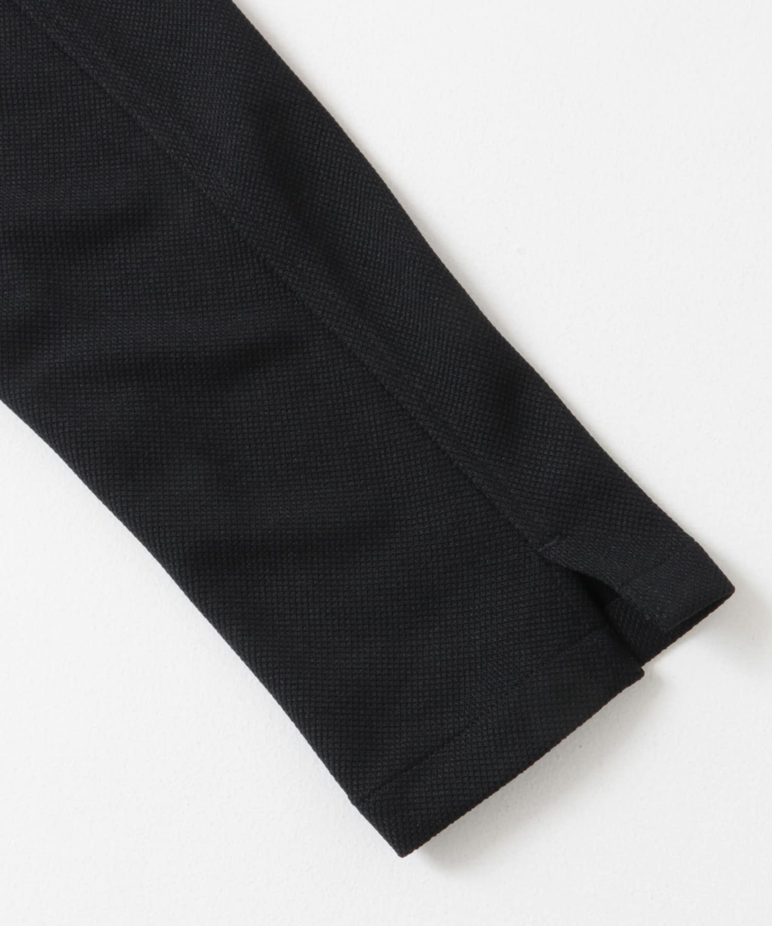 『イージーケア/速乾』LIFE STYLE TAILOR　メランジニットイージージャケット NAVY 44