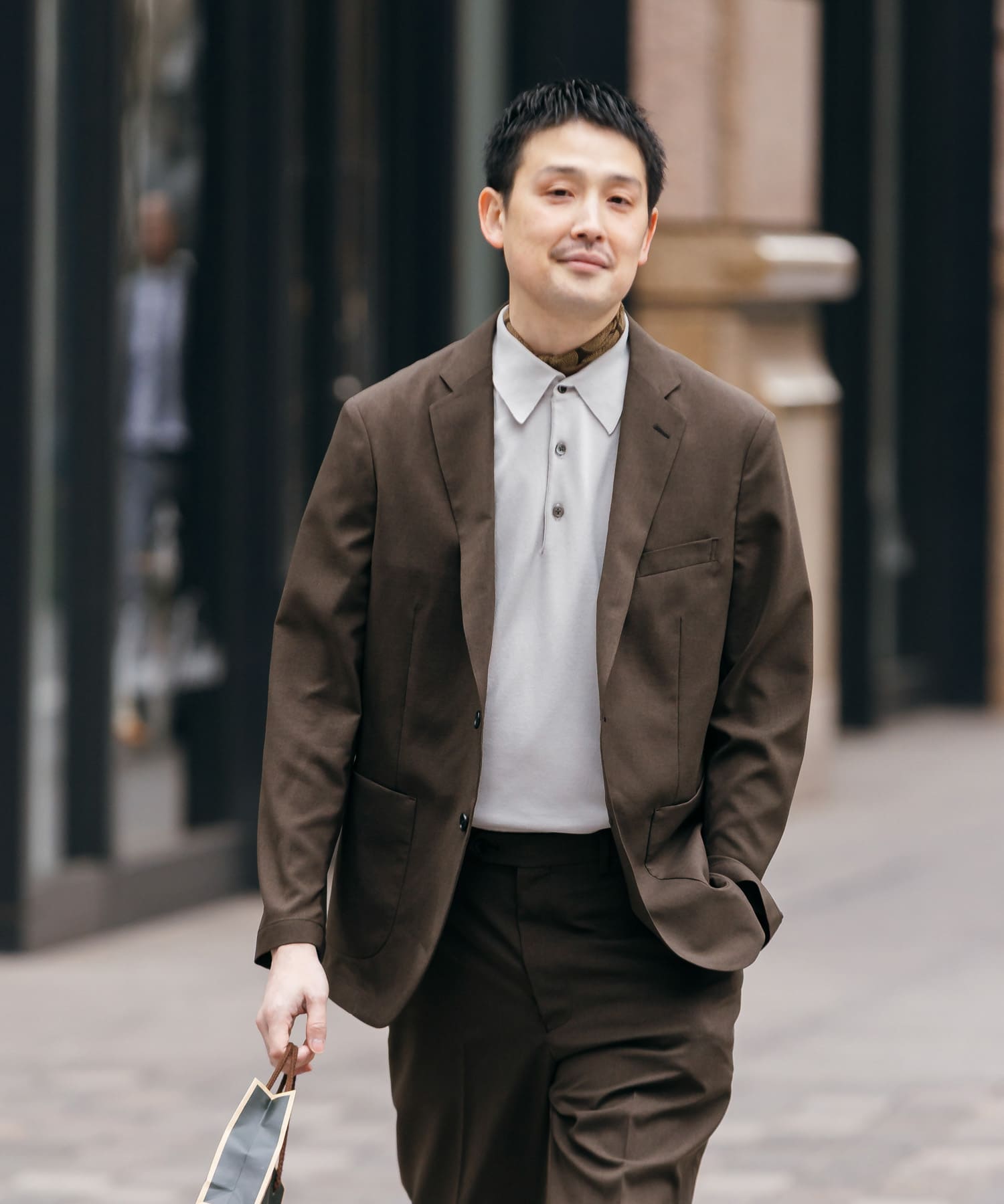 身長：178cm サイズ：L