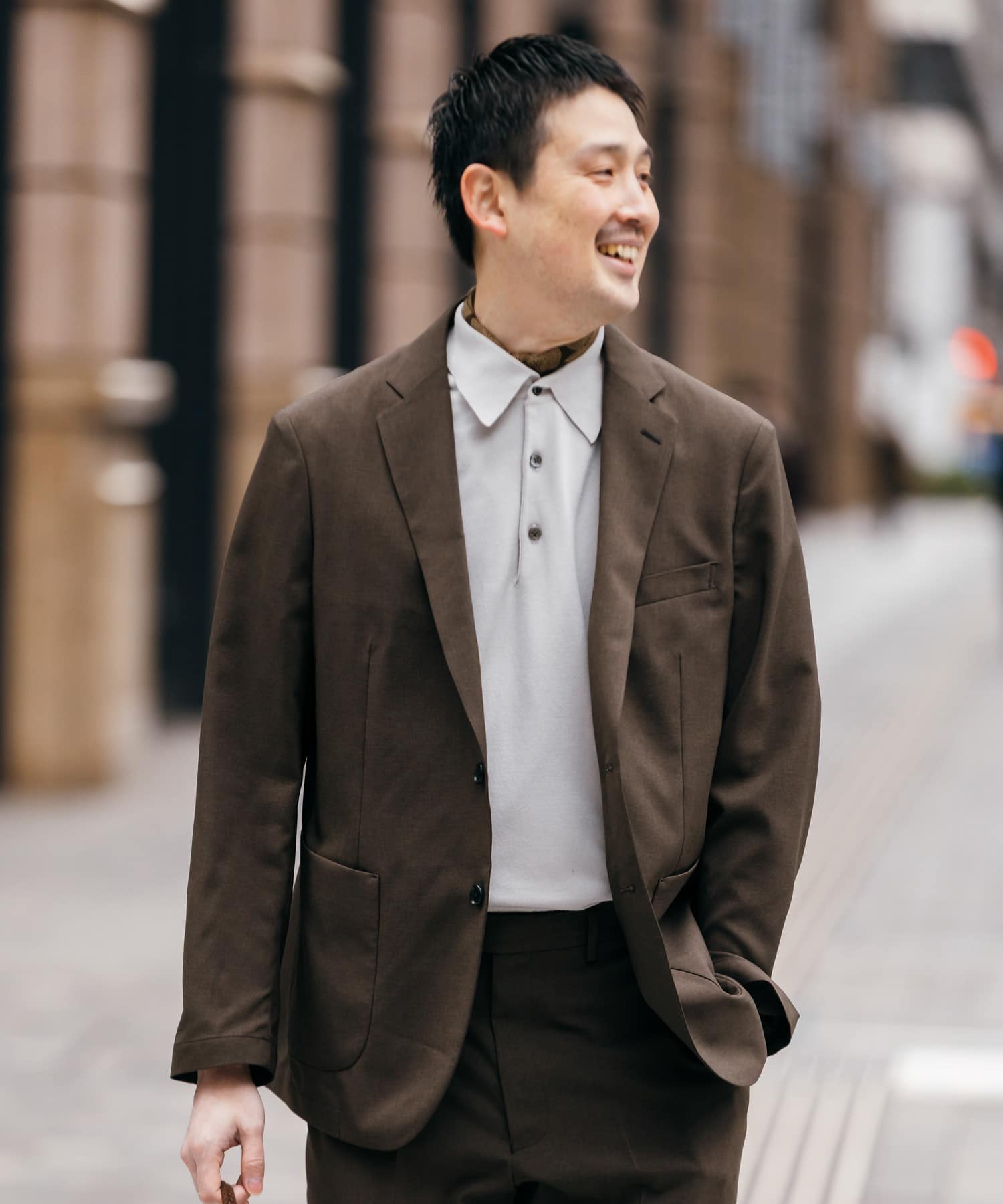 身長：178cm サイズ：L