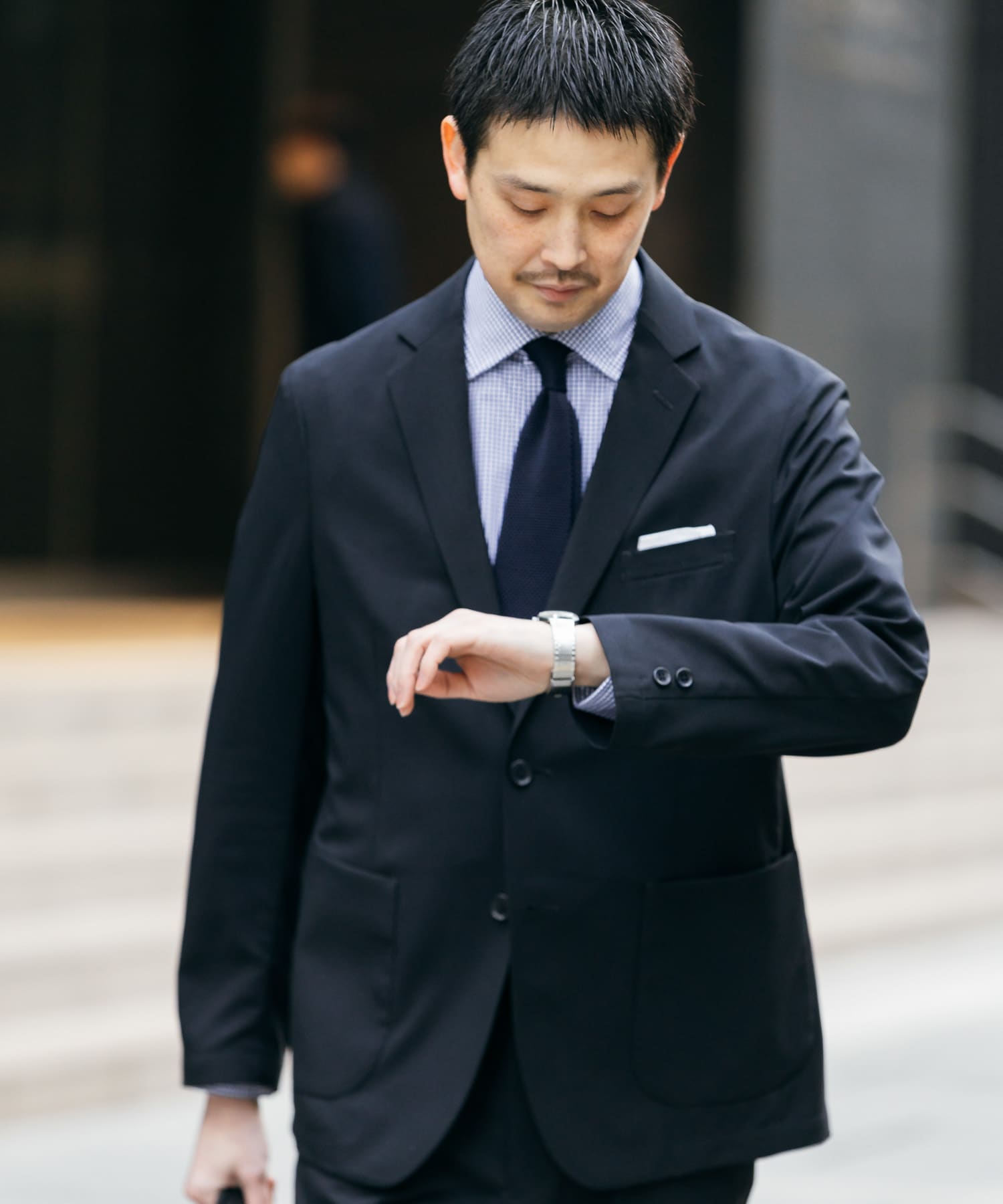 LIFE STYLE TAILOR　リネンライクコンフォータブルジャケット