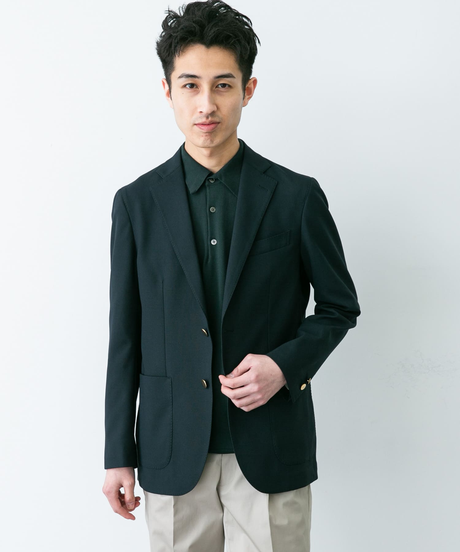 身長：180cm サイズ：48