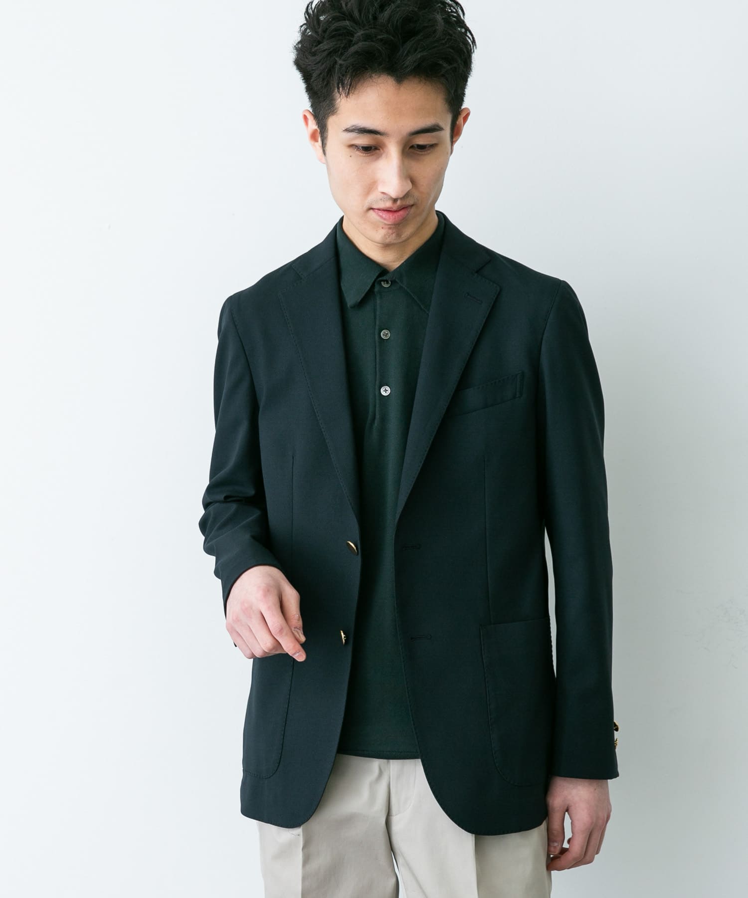 身長：180cm サイズ：48