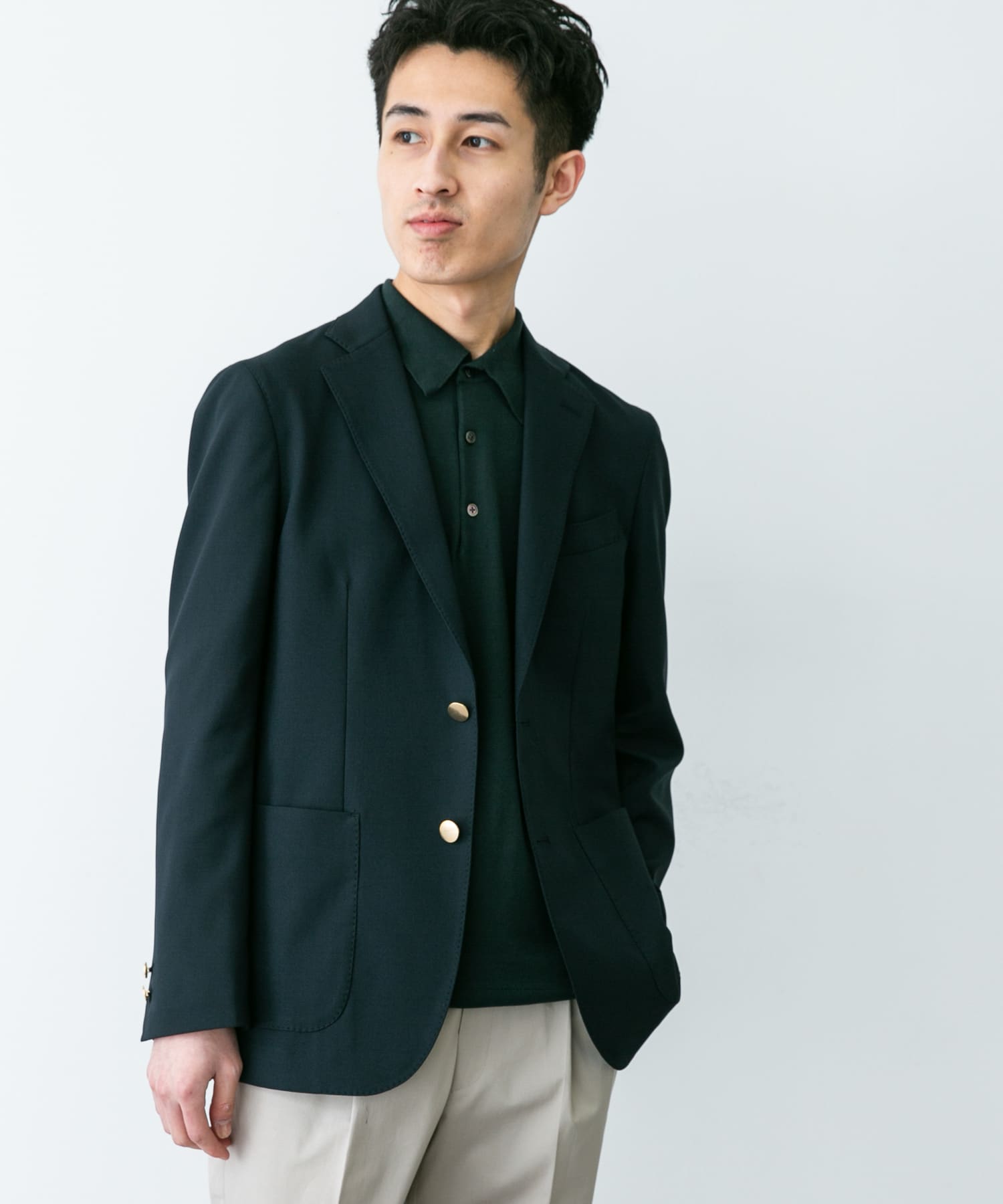 身長：180cm サイズ：48