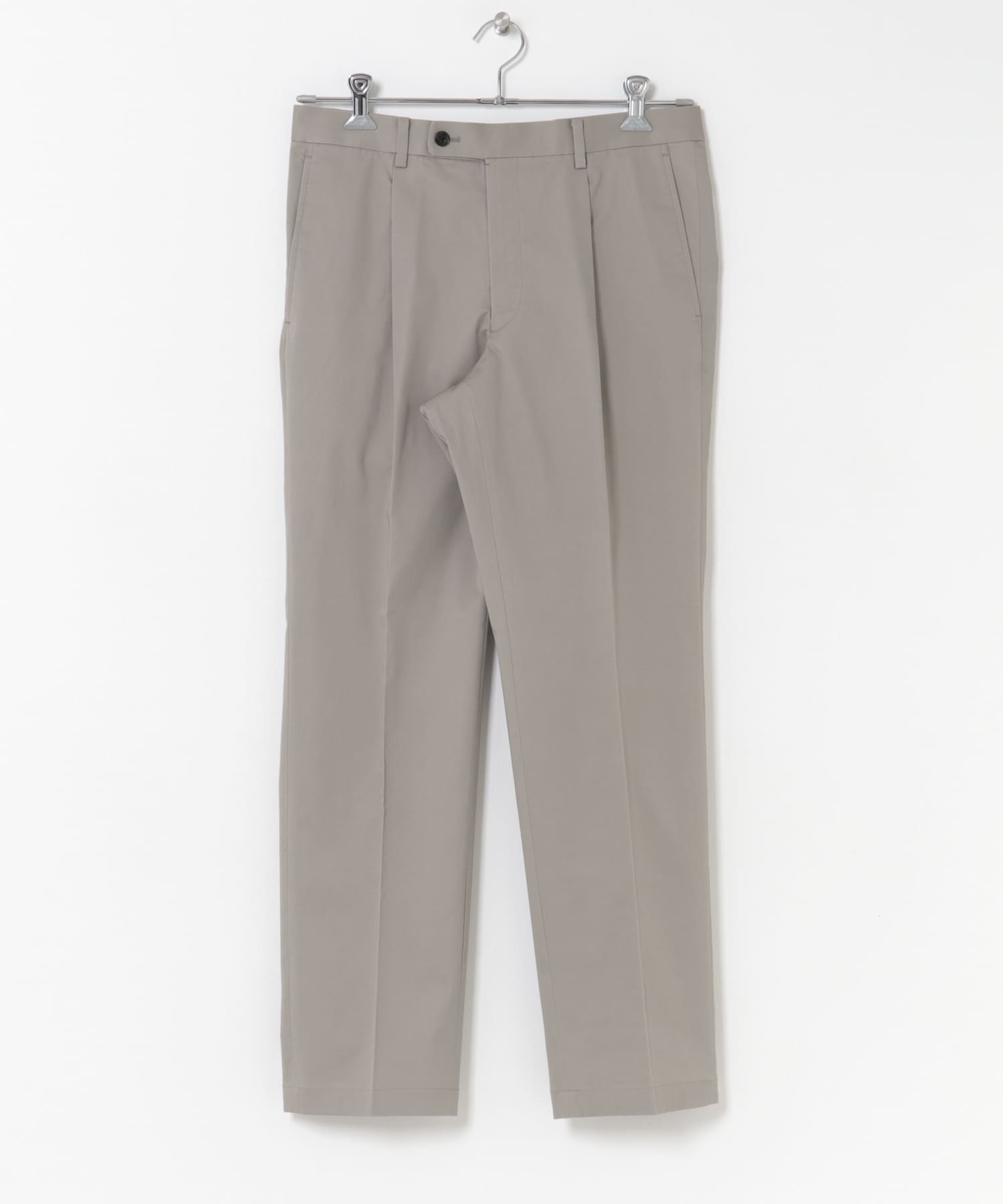 LIFE STYLE TAILOR　ストレッチコットンパンツ GREIGE 44