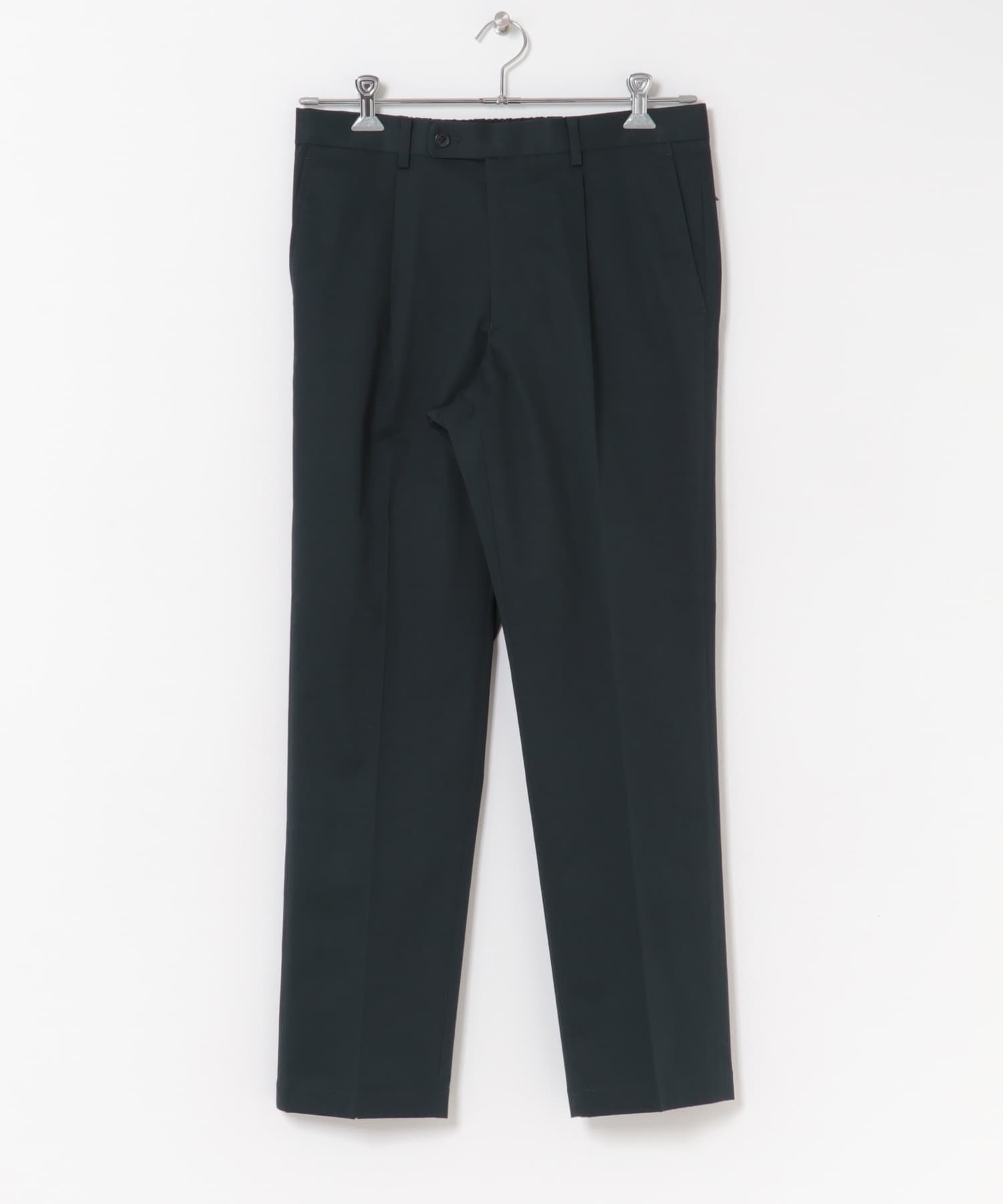 LIFE STYLE TAILOR　ストレッチコットンパンツ NAVY 44