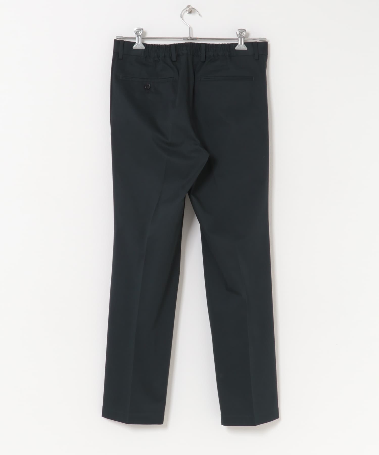 LIFE STYLE TAILOR　ストレッチコットンパンツ NAVY 44