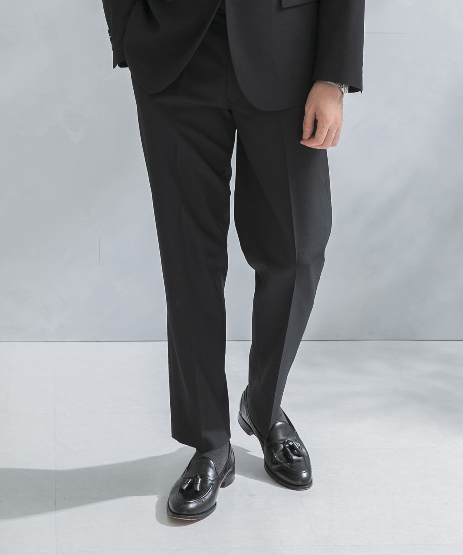 『イージーケア』LIFE STYLE TAILOR　クリアツイルコンフォータブルスマートパンツ