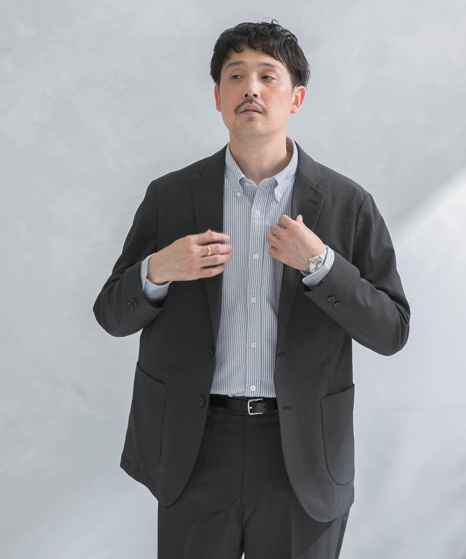 『イージーケア』LIFE STYLE TAILOR　カルゼストレッチコンフォータブルジャケット