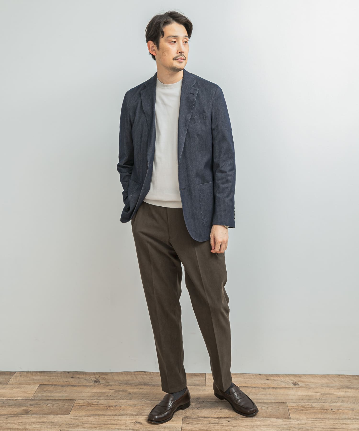 身長：178cm サイズ：L