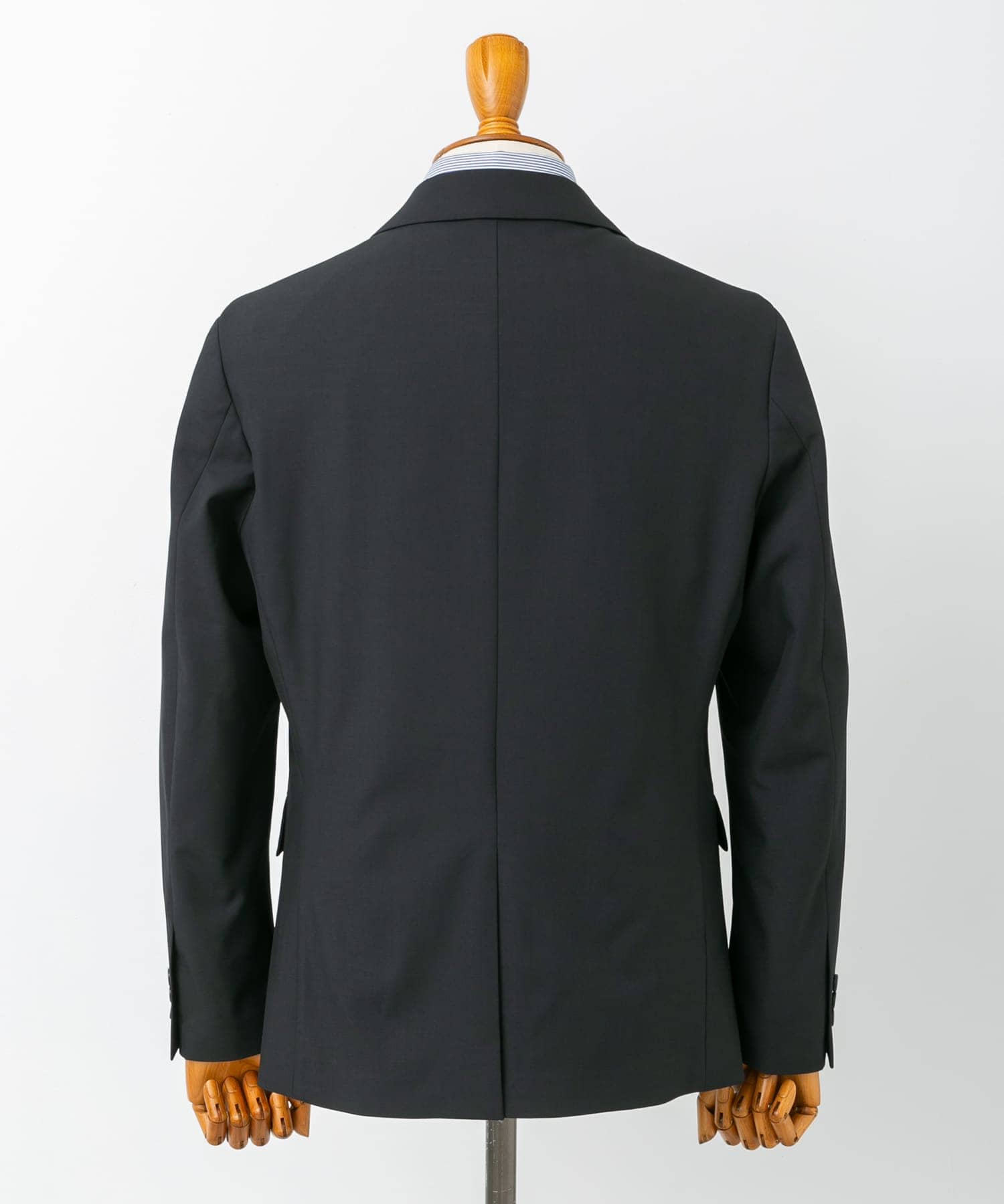 『イージーケア』LIFE STYLE TAILOR　クリアツイルコンフォータブルスマートジャケット NAVY M