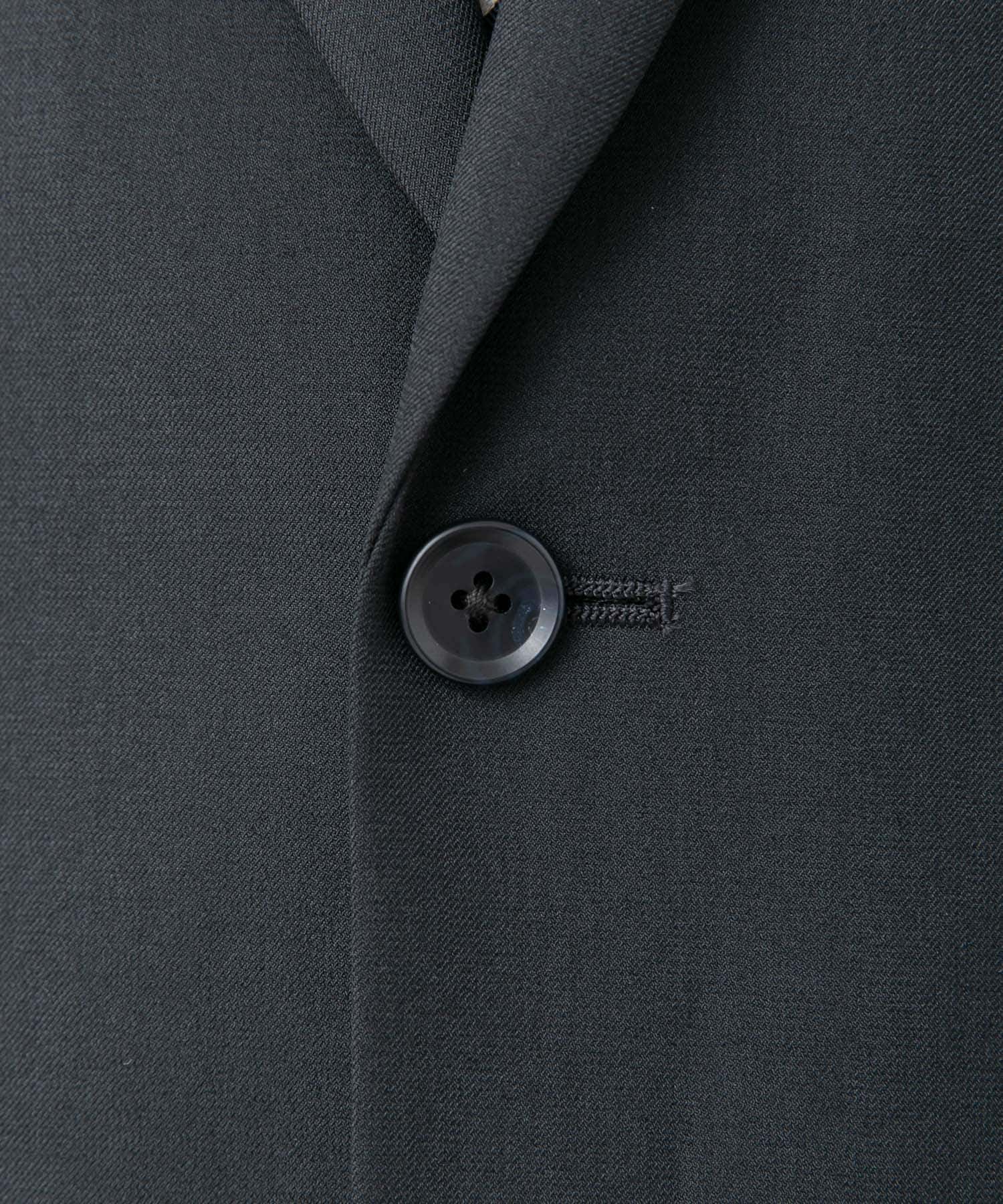 『イージーケア』LIFE STYLE TAILOR　クリアツイルコンフォータブルスマートジャケット NAVY L