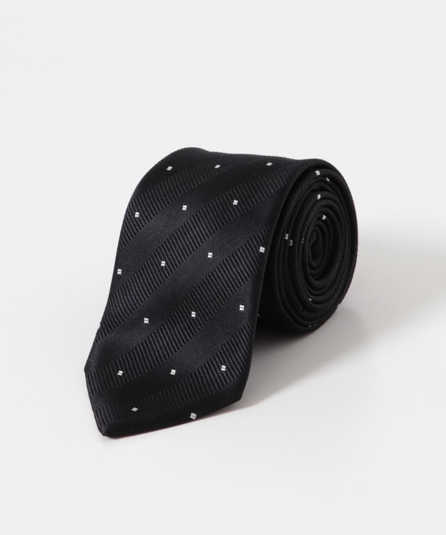 LIFE STYLE TAILOR　25AW国内タイドット1 03BLACK -