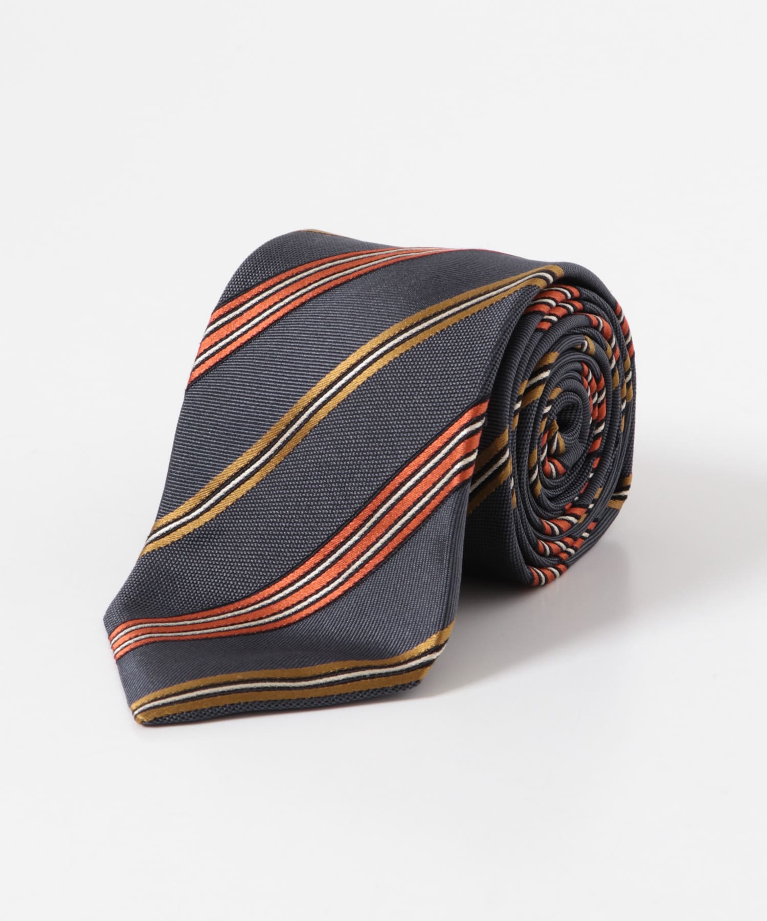 LIFE STYLE TAILOR 25AW BBCファブリックタイST2(- 01NVY-RED): ドレス