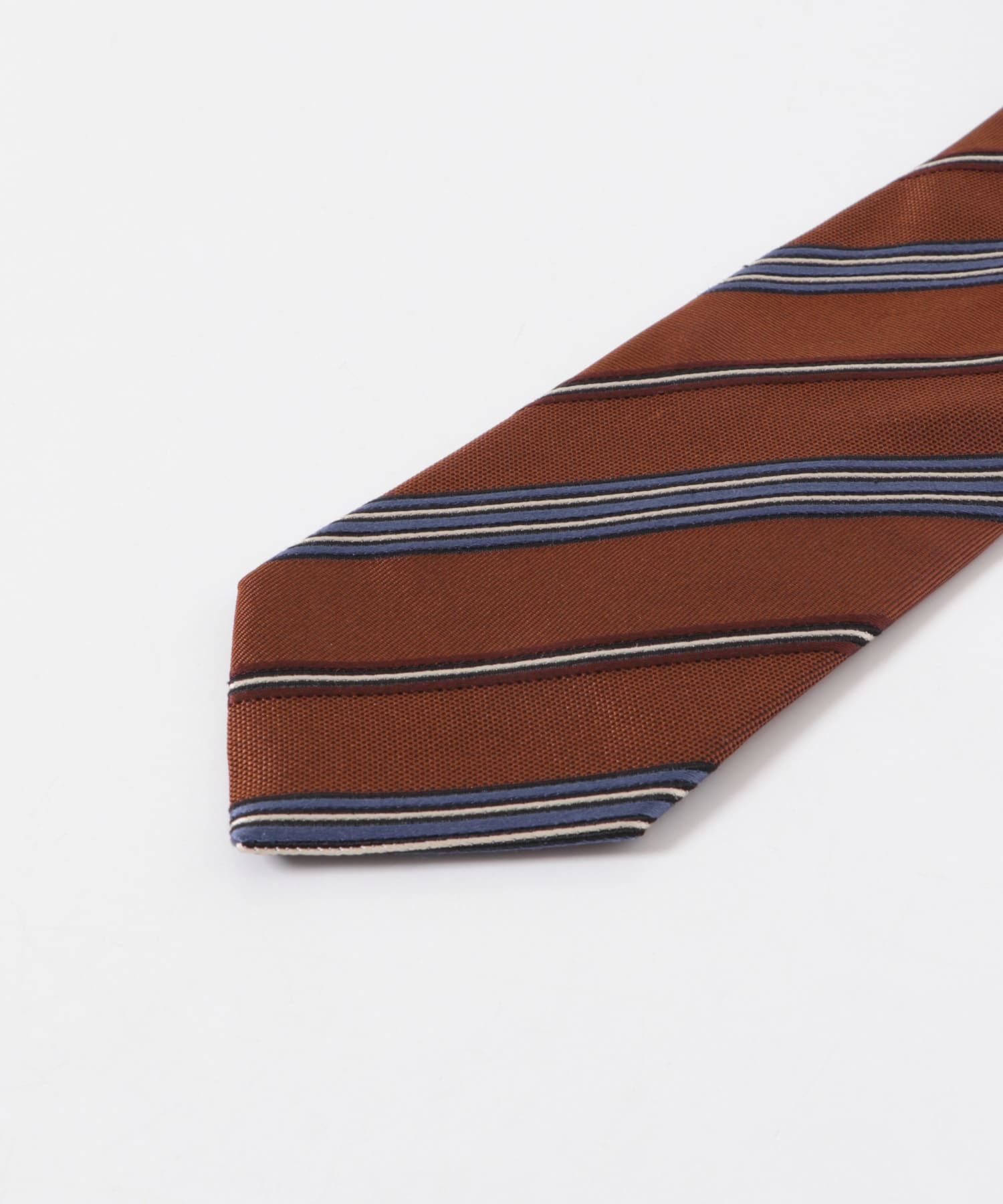LIFE STYLE TAILOR　25AW BBCファブリックタイST2 02ORG-BLU -