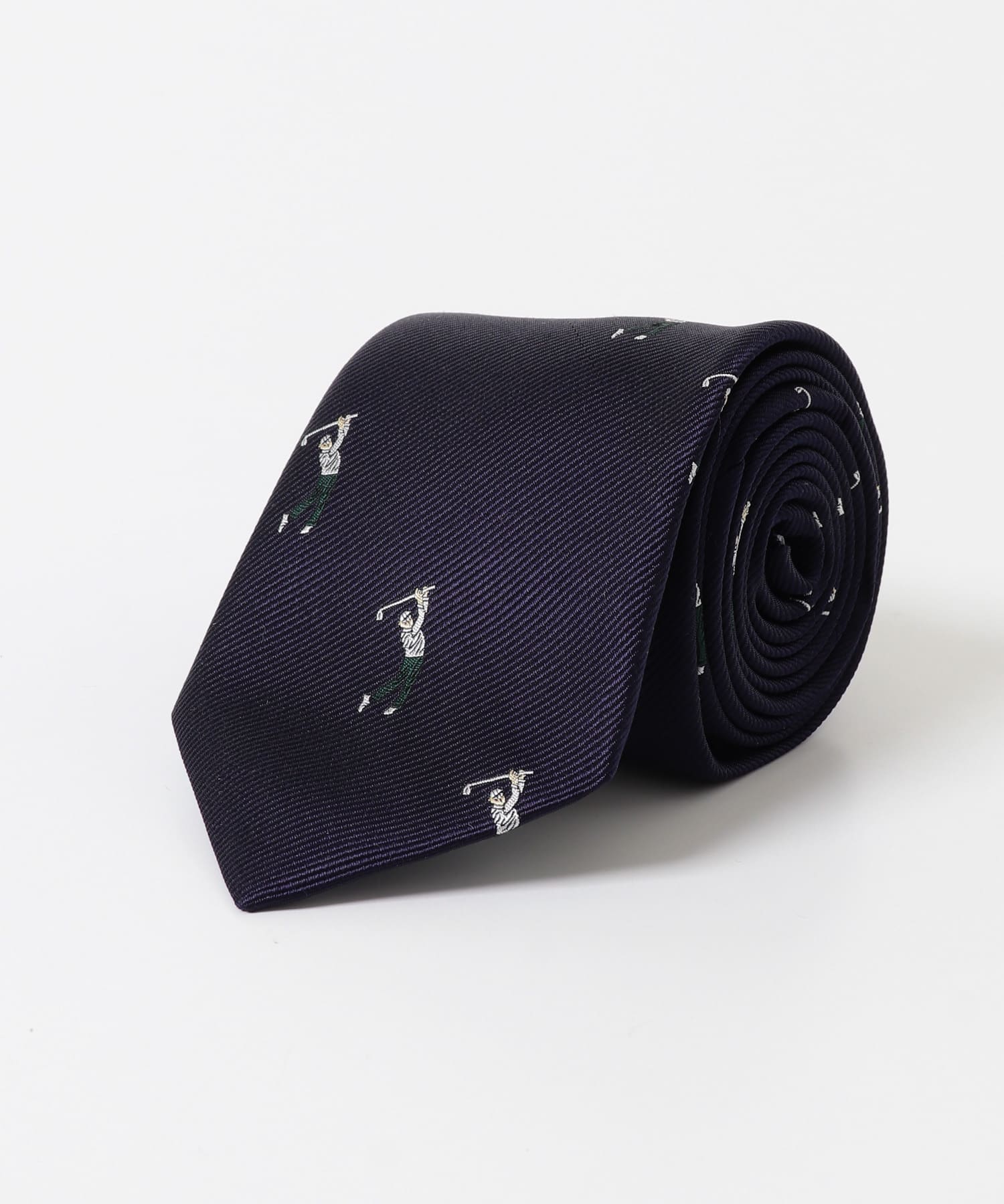 LIFE STYLE TAILOR　25AWゴルフモチーフタイ 01NAVY -