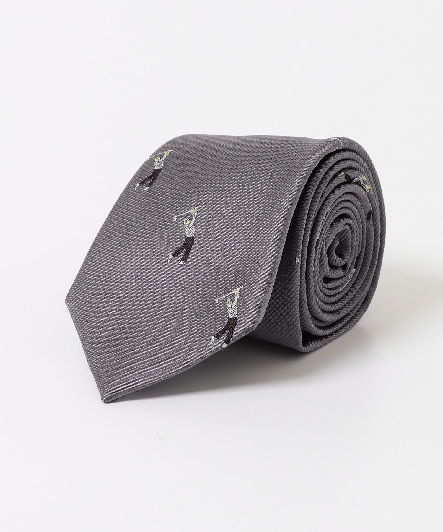 LIFE STYLE TAILOR　25AWゴルフモチーフタイ 02GRAY -