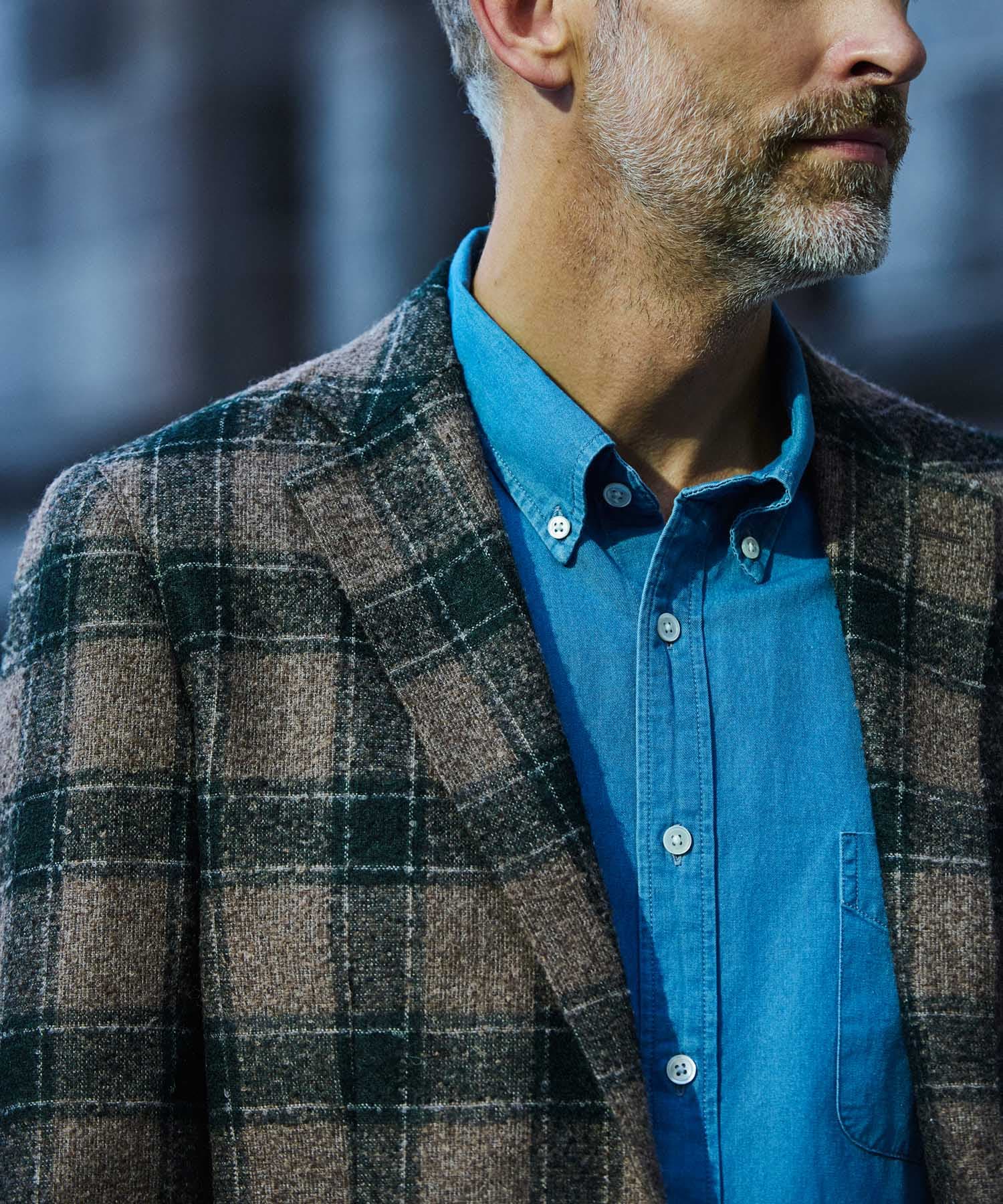 LIFE STYLE TAILOR REDA メタルボタンブレザー(44 NAVY): アウター