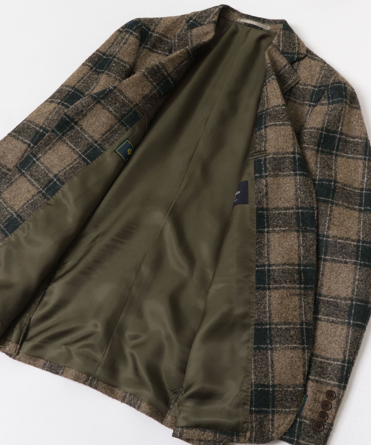 LIFE STYLE TAILOR　LORO PIANA JACKET2 GRN-CH 44