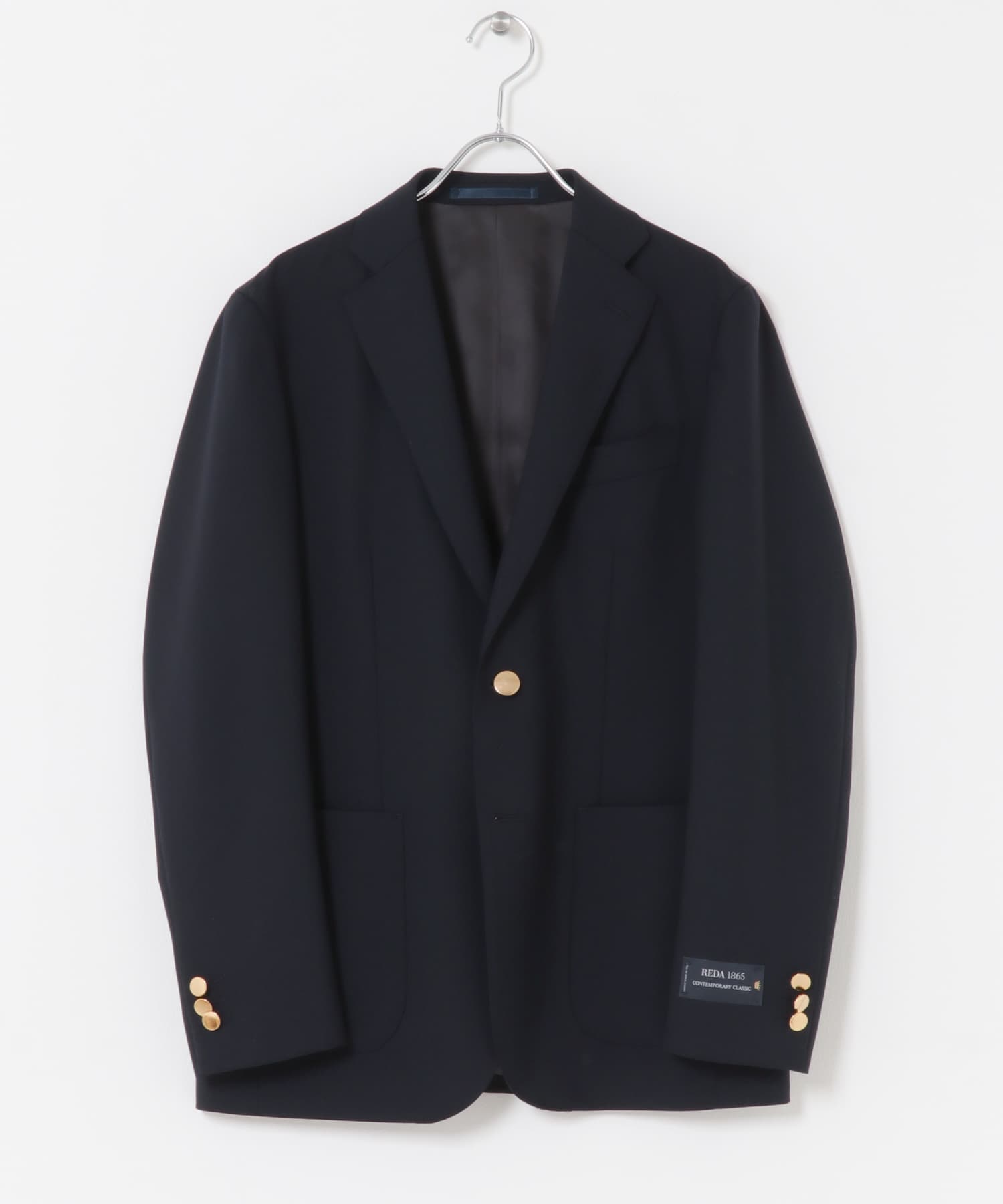 LIFE STYLE TAILOR REDA メタルボタンブレザー(44 NAVY): アウター