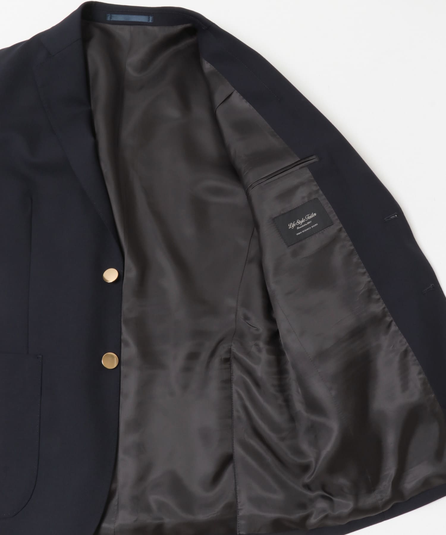 LIFE STYLE TAILOR　REDA メタルボタンブレザー NAVY 44