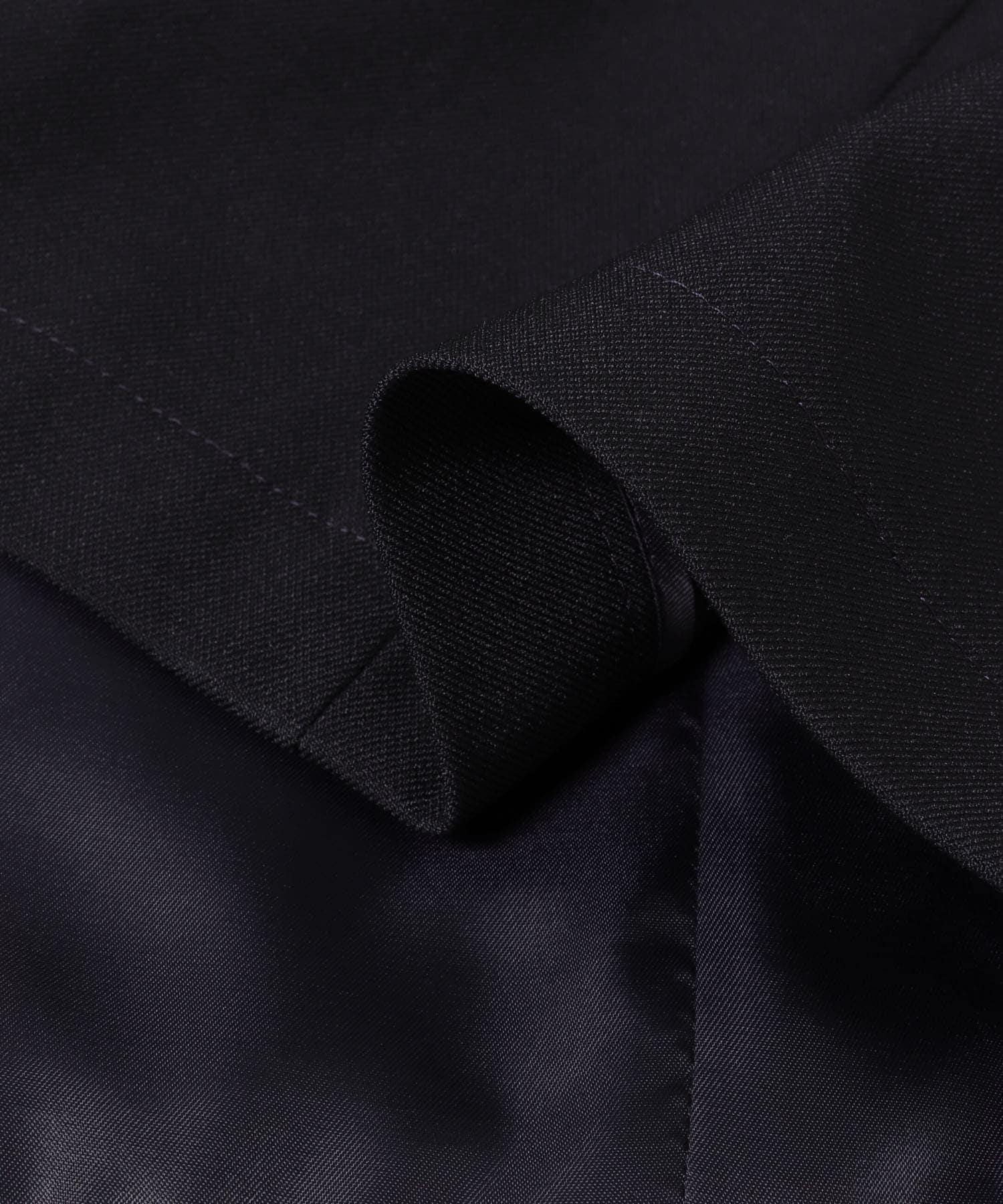 LIFE STYLE TAILOR　ツイルストレッチジャケット NAVY S
