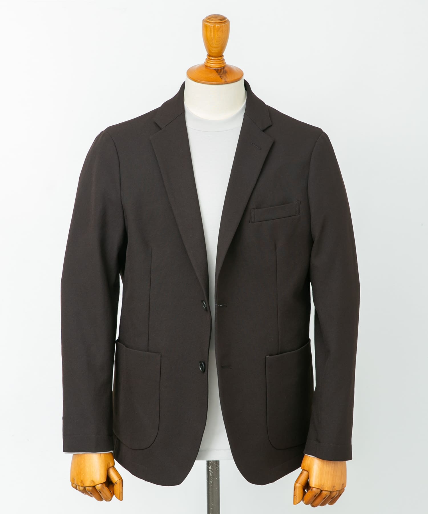 LIFE STYLE TAILOR　マイクロバスケットストレッチジャケット