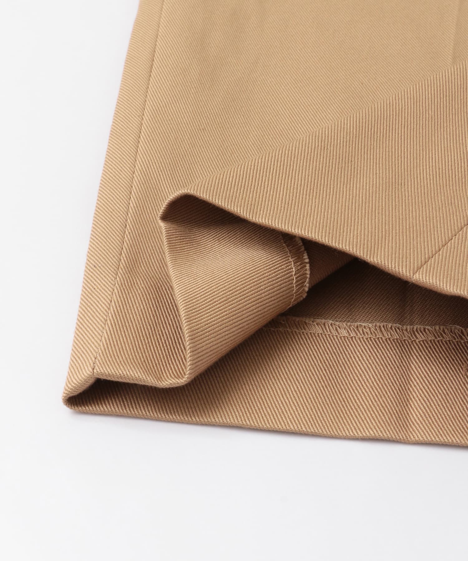 White Label　スーピマチノバックベルトトラウザー∴ BEIGE S